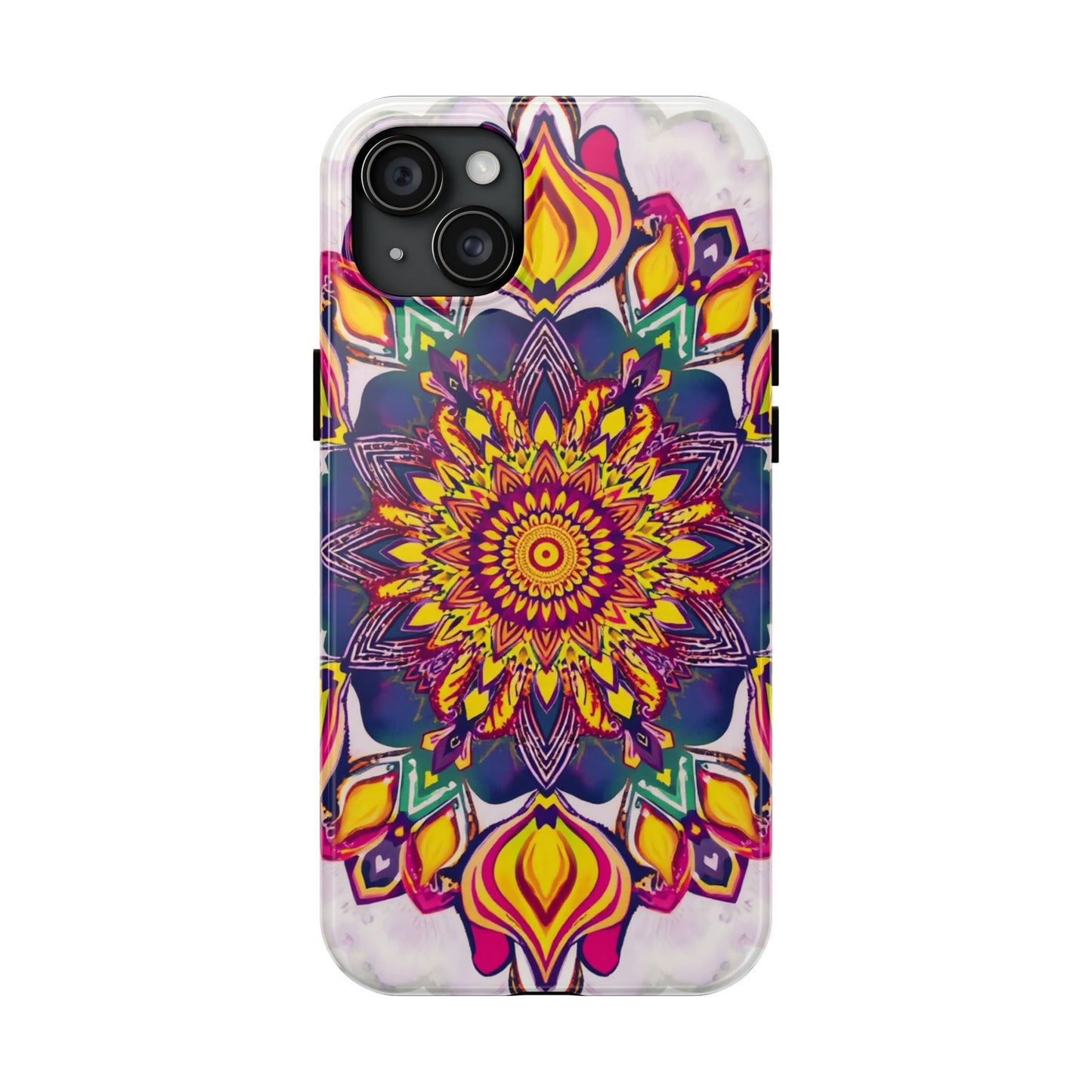 Vibrant Mandala Tough Phone Case - Boho Style Protection - for iPhone