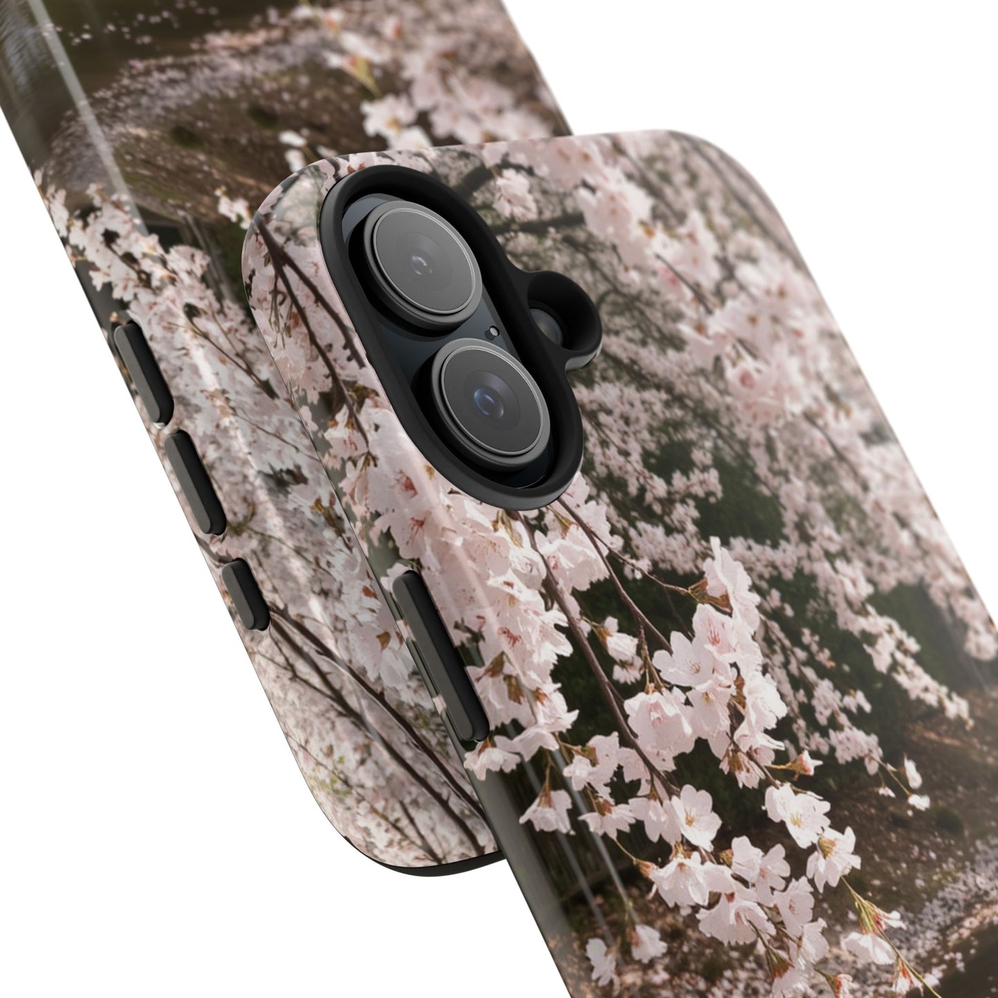 Cherry Blossom Tough Phone Cases - Durable Protection with Floral Serenity