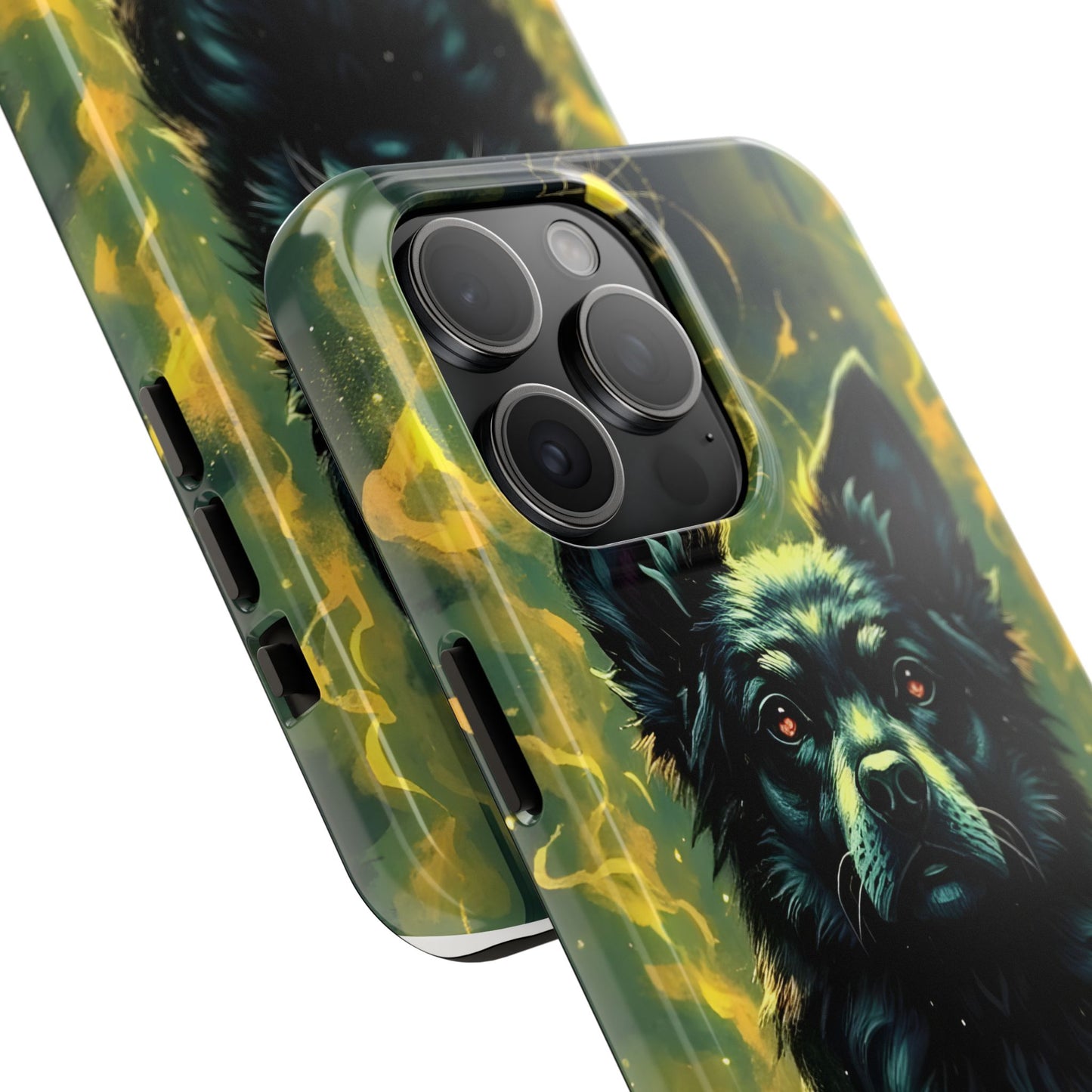 Mystical Dog Tribe Phone Case - Tough and Stylish for Pet Lovers - for iPhone