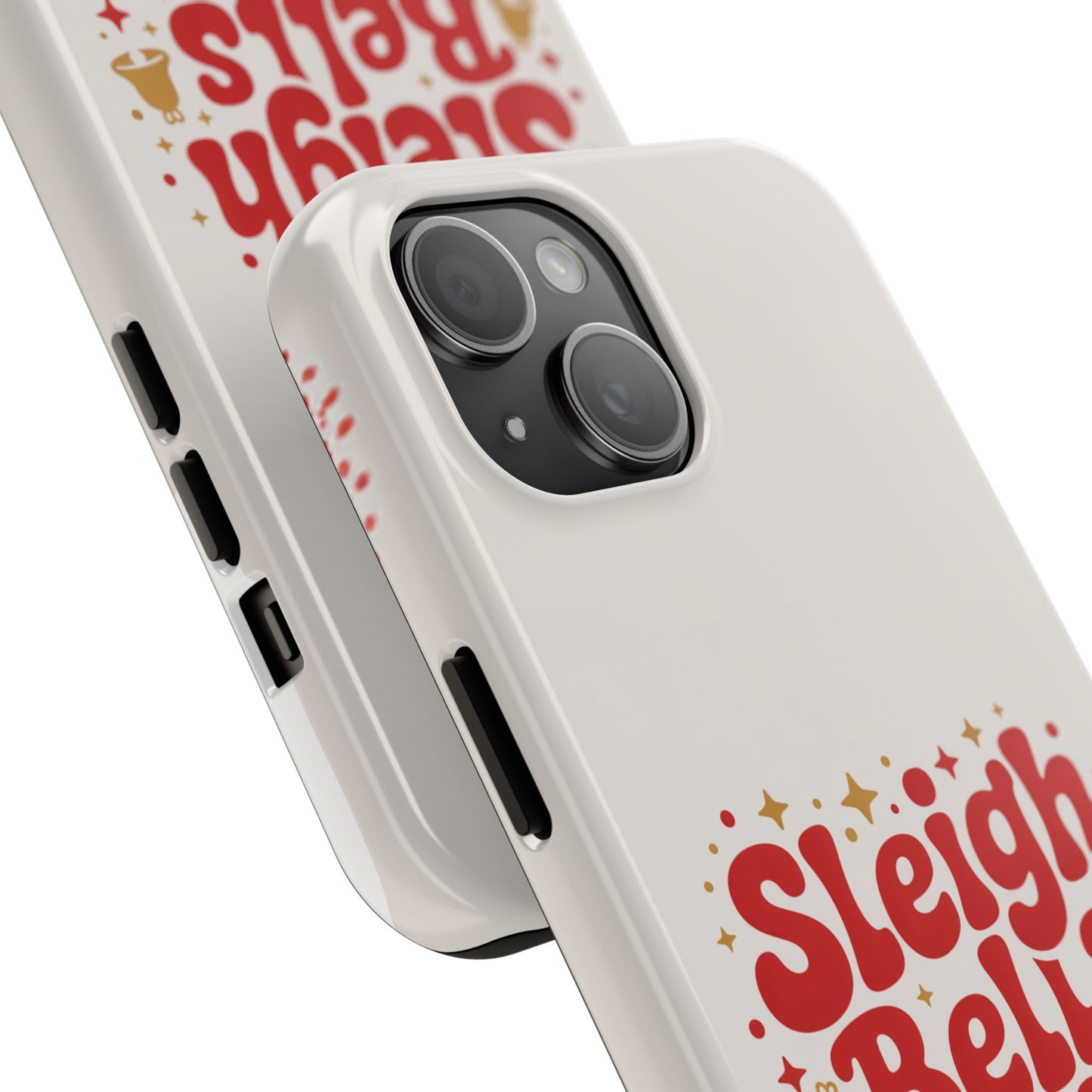 Holiday Tough Phone Case - Sleigh Bells Only Design