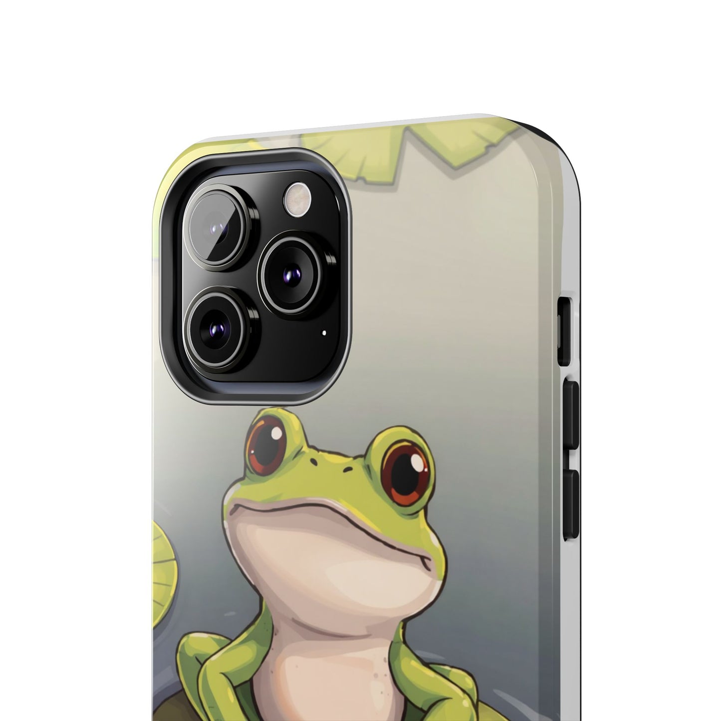 Cute Frog Tough Phone Case - Durable Protection with Nature Vibe