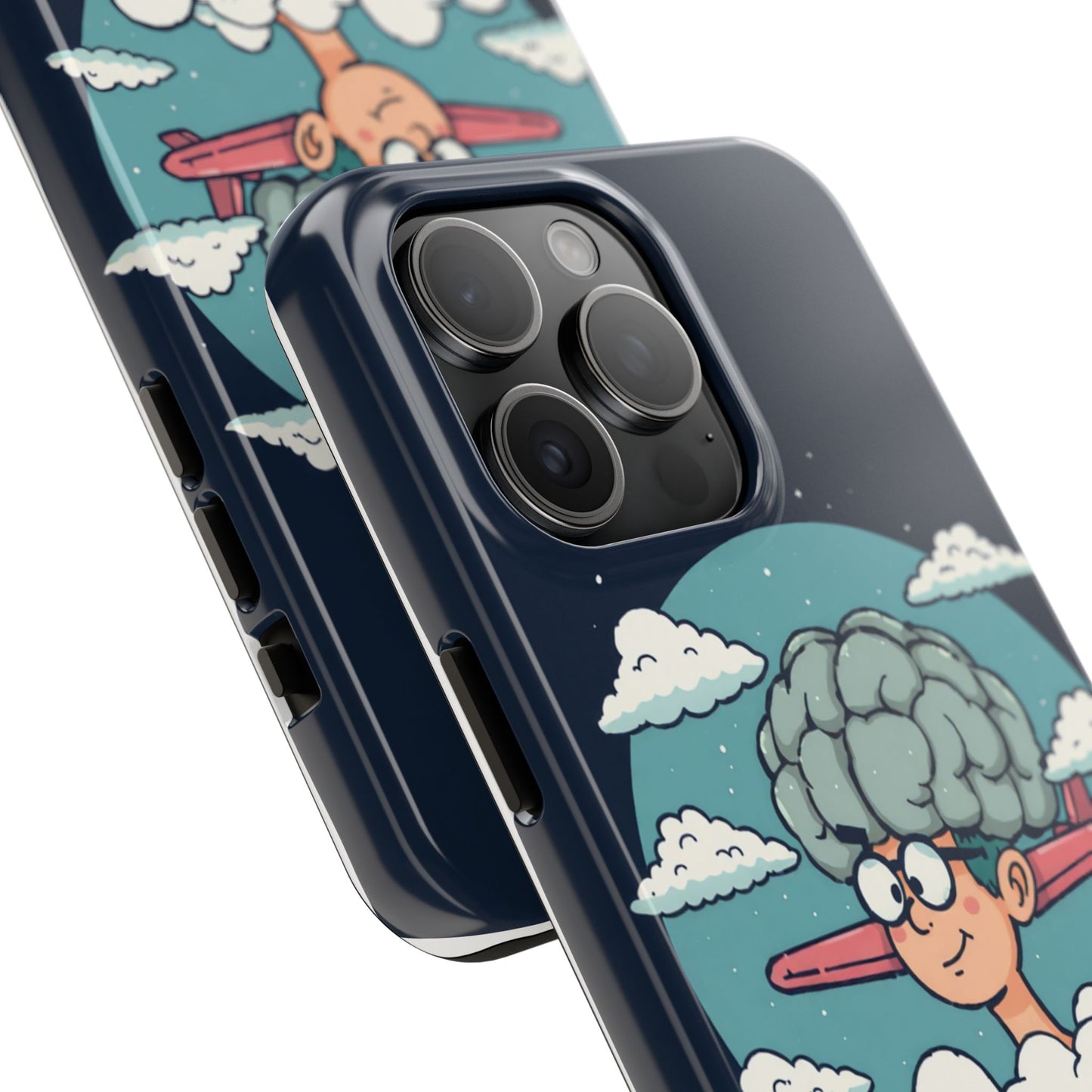 Creative Cloud Phone Case - Quirky Design for Unique Individuals