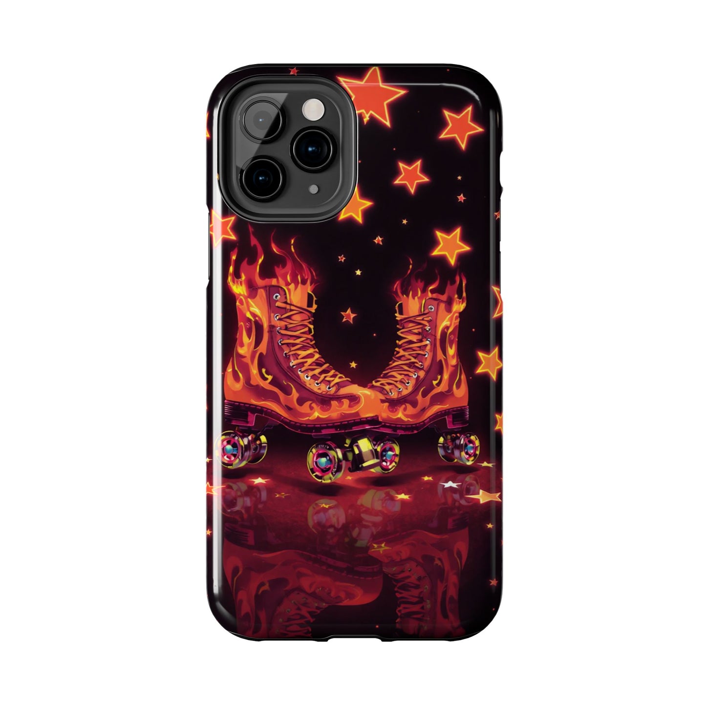 Retro Roller Skates Tough Phone Case - Stylish & Durable