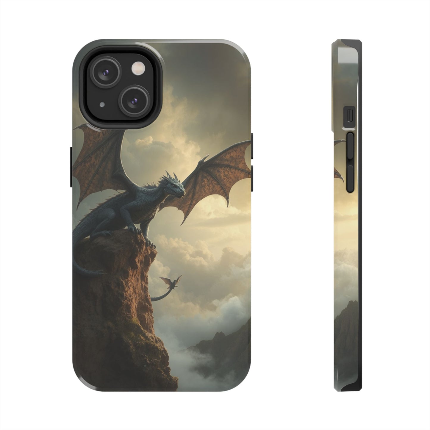 Dragon Fantasy Tough Phone Case - Durable Protection for Adventurers
