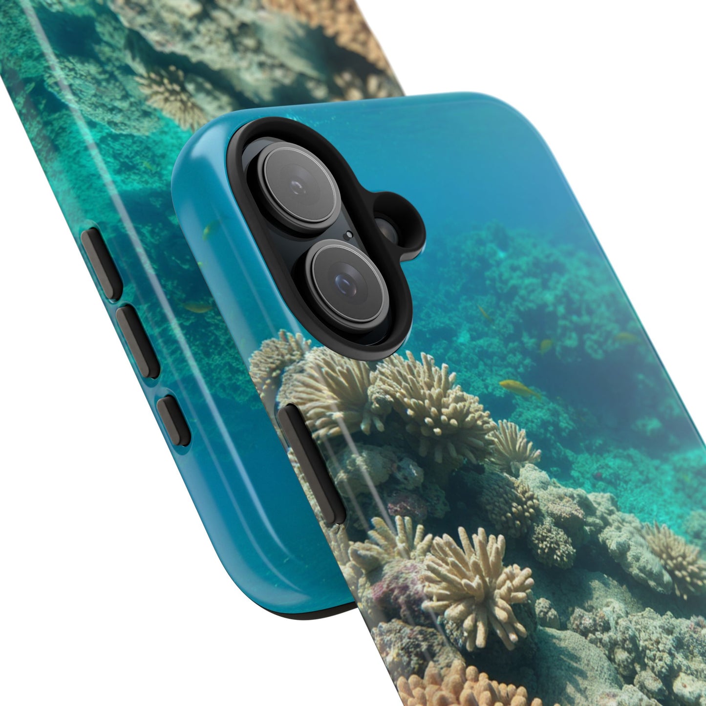 Coral Reef Tough Phone Case - Ocean Vibes Protection for Adventure Lovers