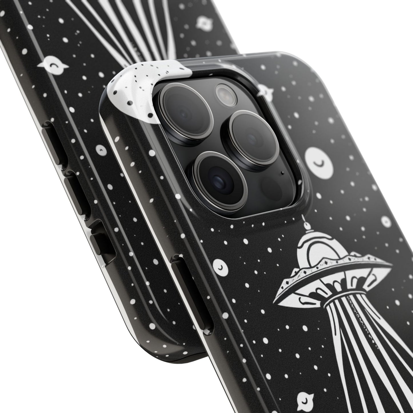 Galaxy UFO Tough Phone Case - Durable Protection with Unique Space Design