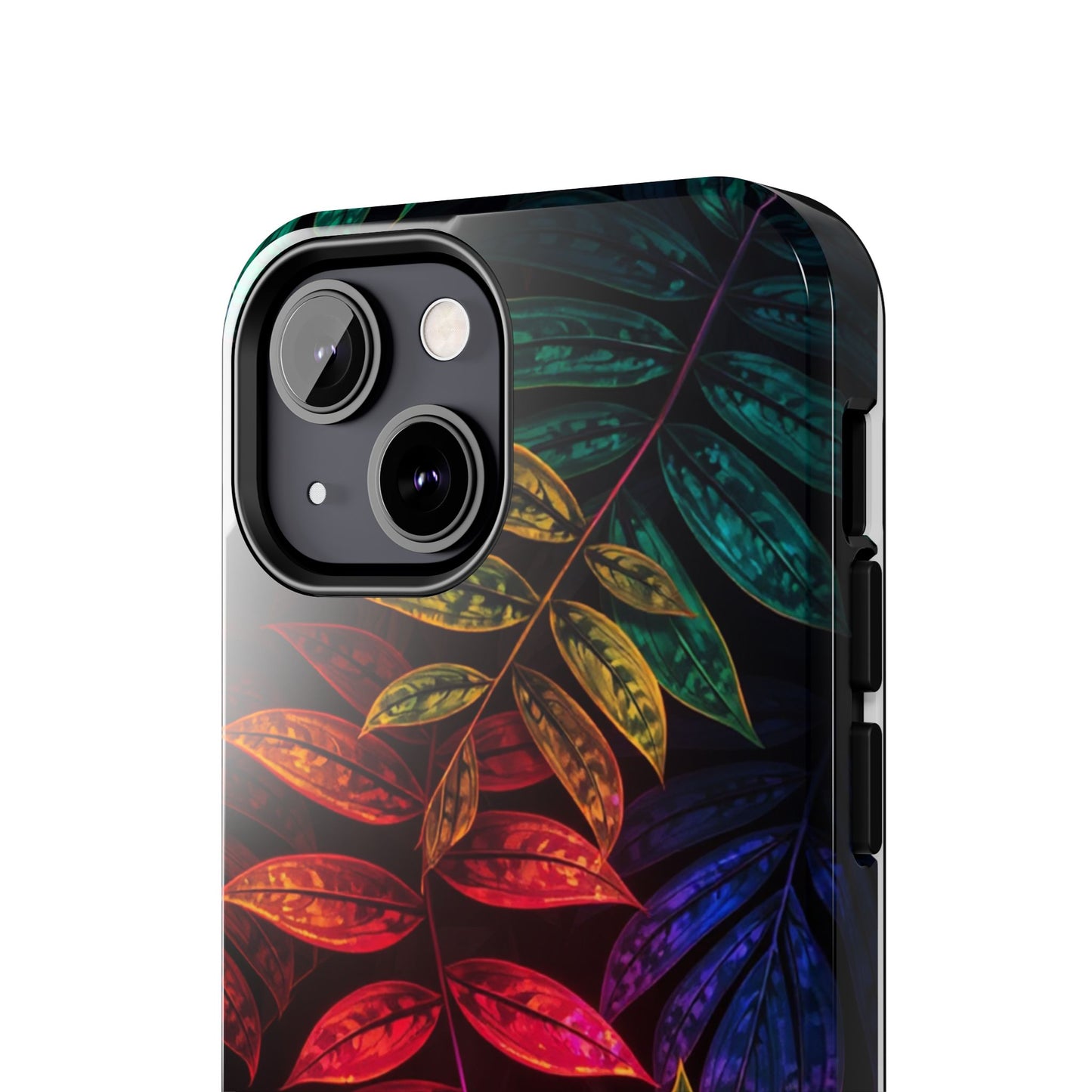 Vibrant Tropical Leaf Tough Phone Case
