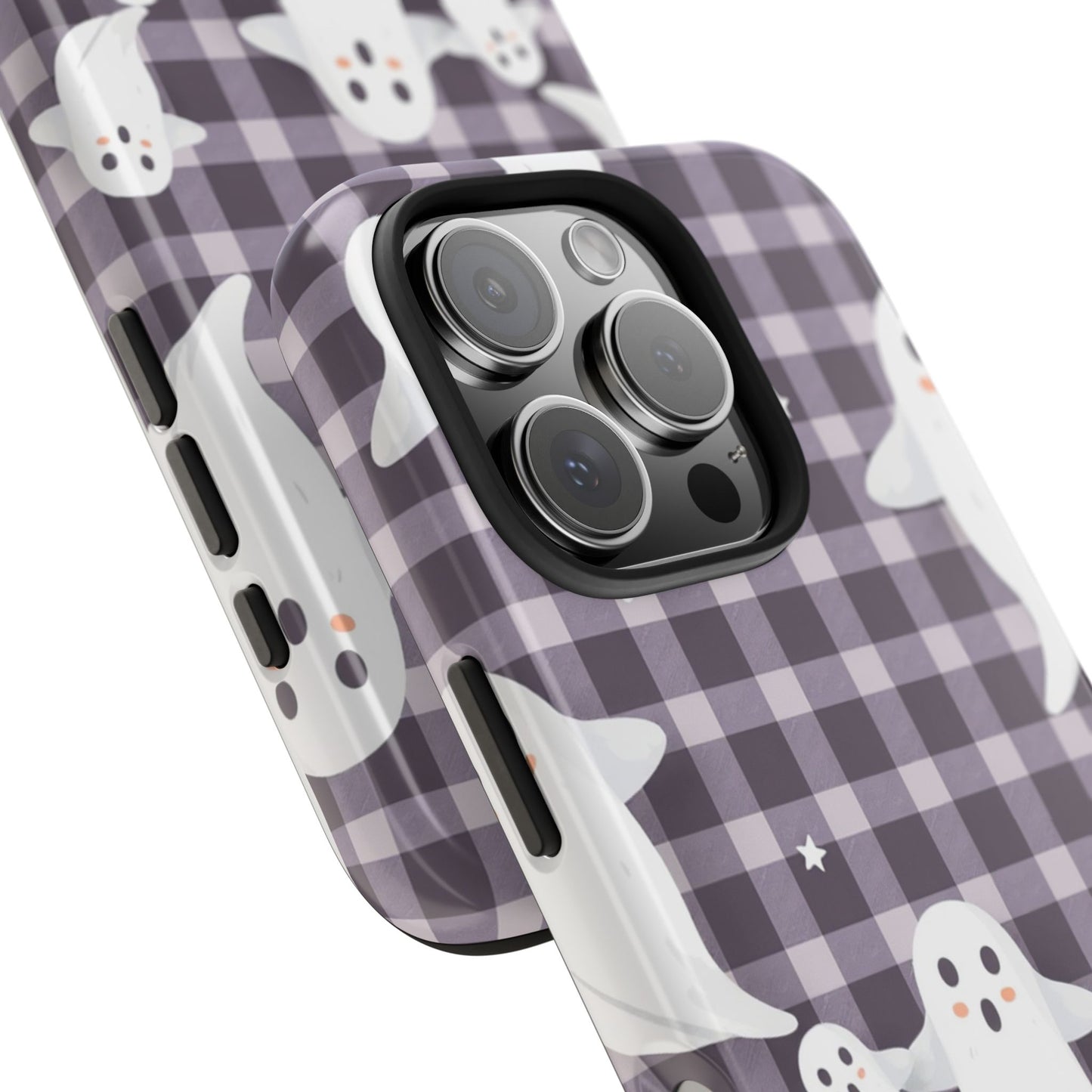 Cute Ghosts Tough Phone Case - Whimsical Halloween Design for Spooky Vibes