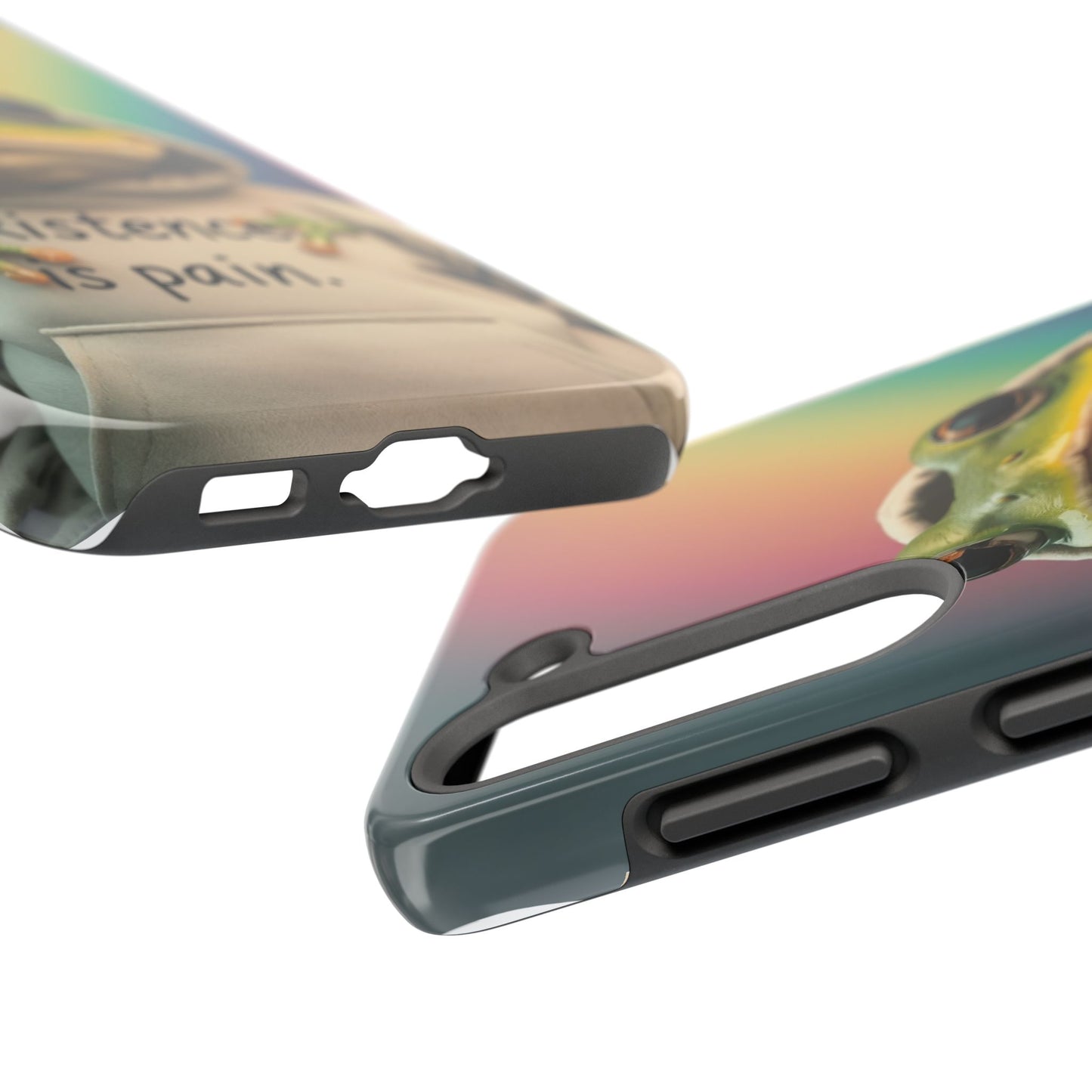 Existence is Pain Frog Phone Case - Tough & Stylish