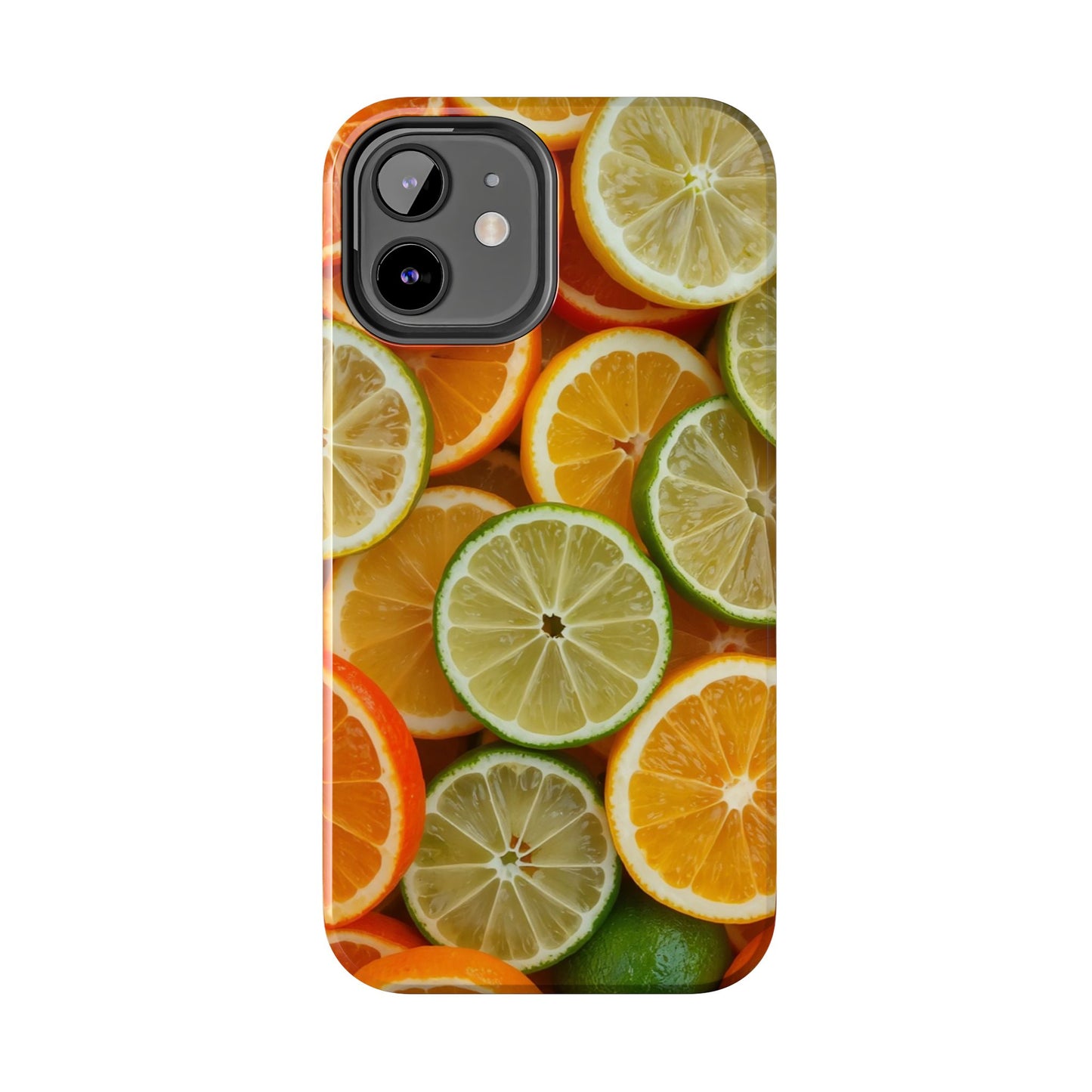 Citrus Slice Tough Phone Case – Vibrant Fruit Design for Summer Fun