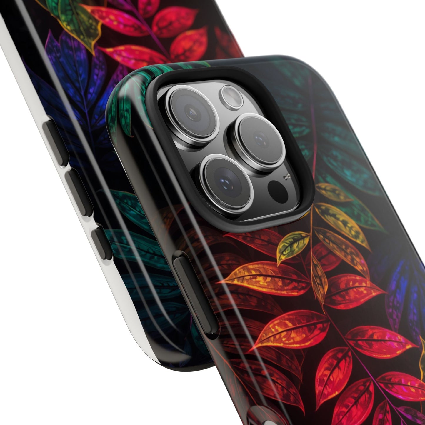 Vibrant Tropical Leaf Tough Phone Case
