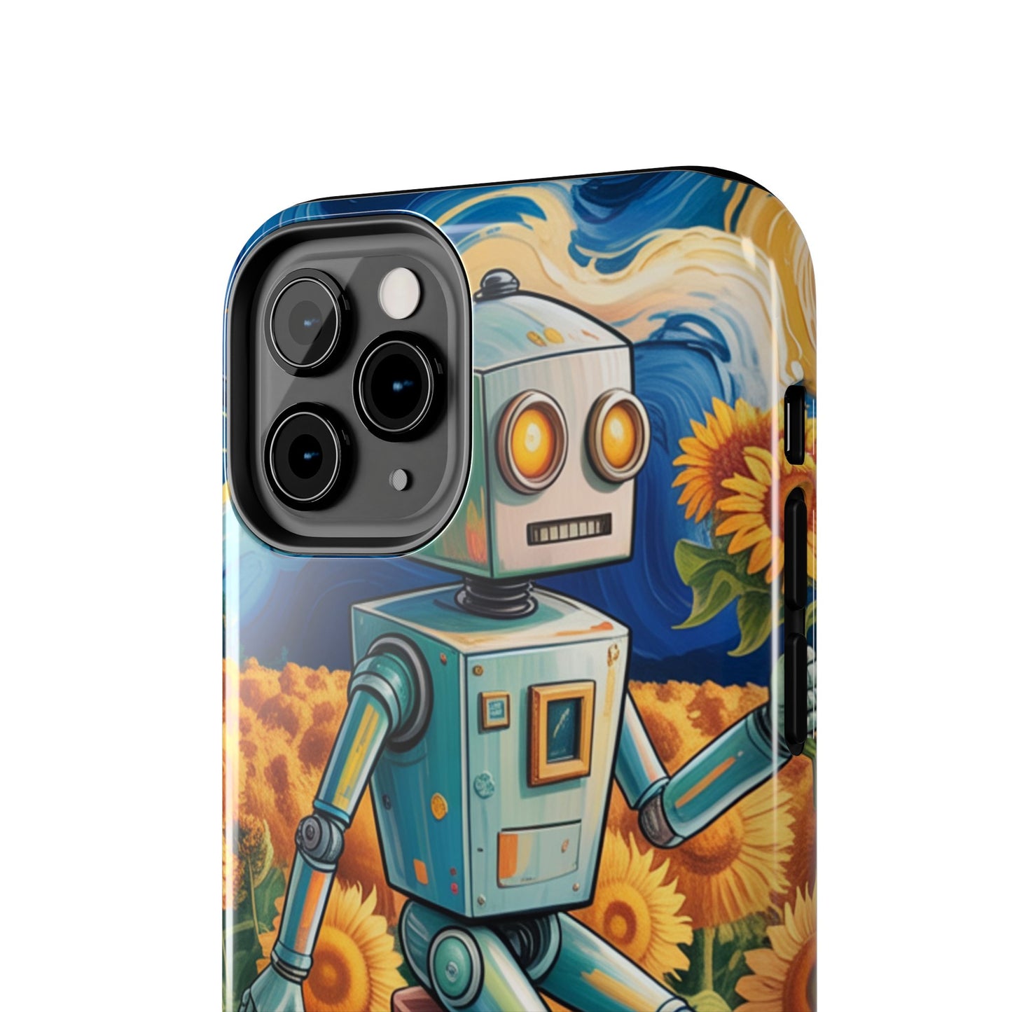 Robot Cycle Tough Phone Case - Durable & Unique Design