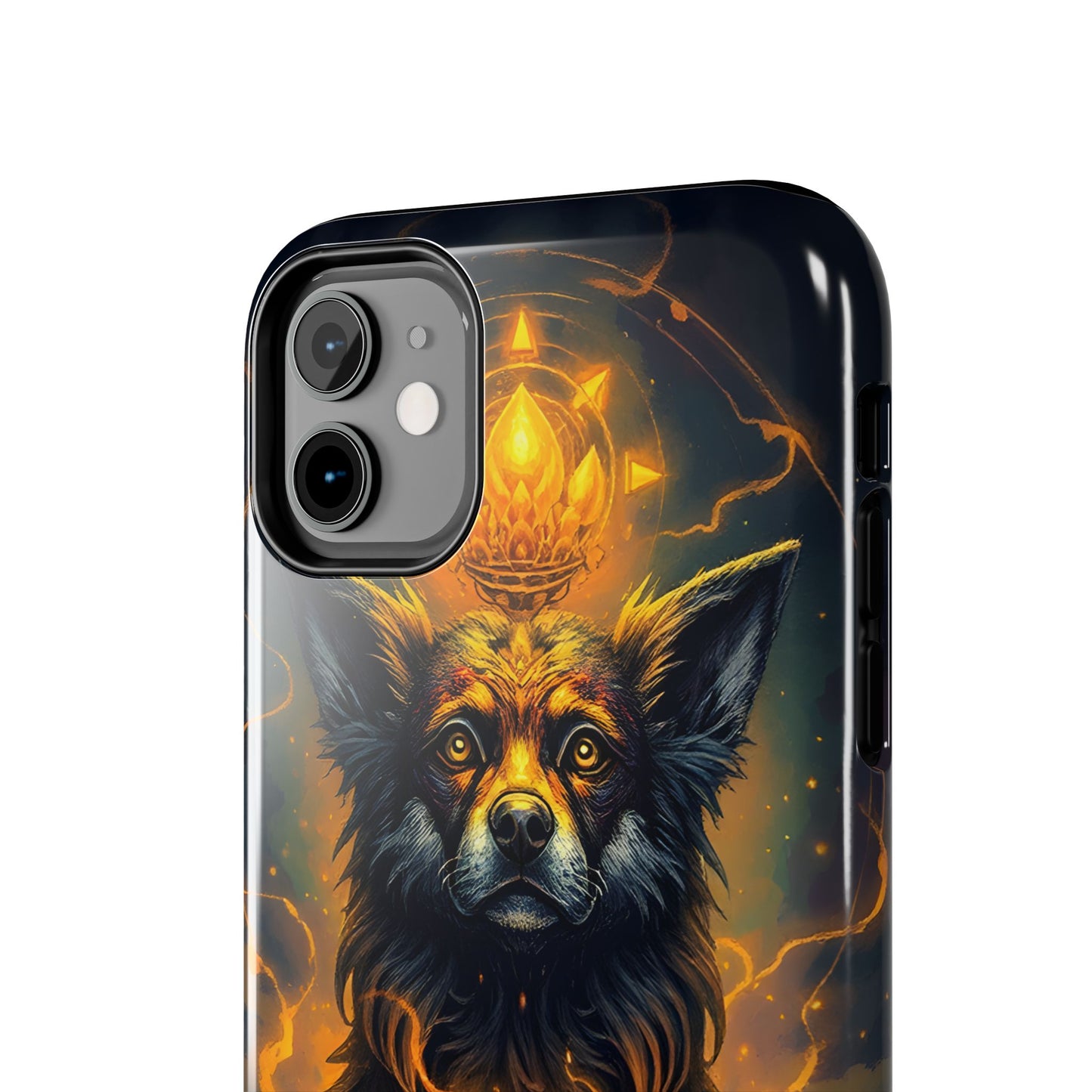 Mystical Dog of Light - Tough Phone Case - Durable Protection with Inspired Artwork - for iPhone