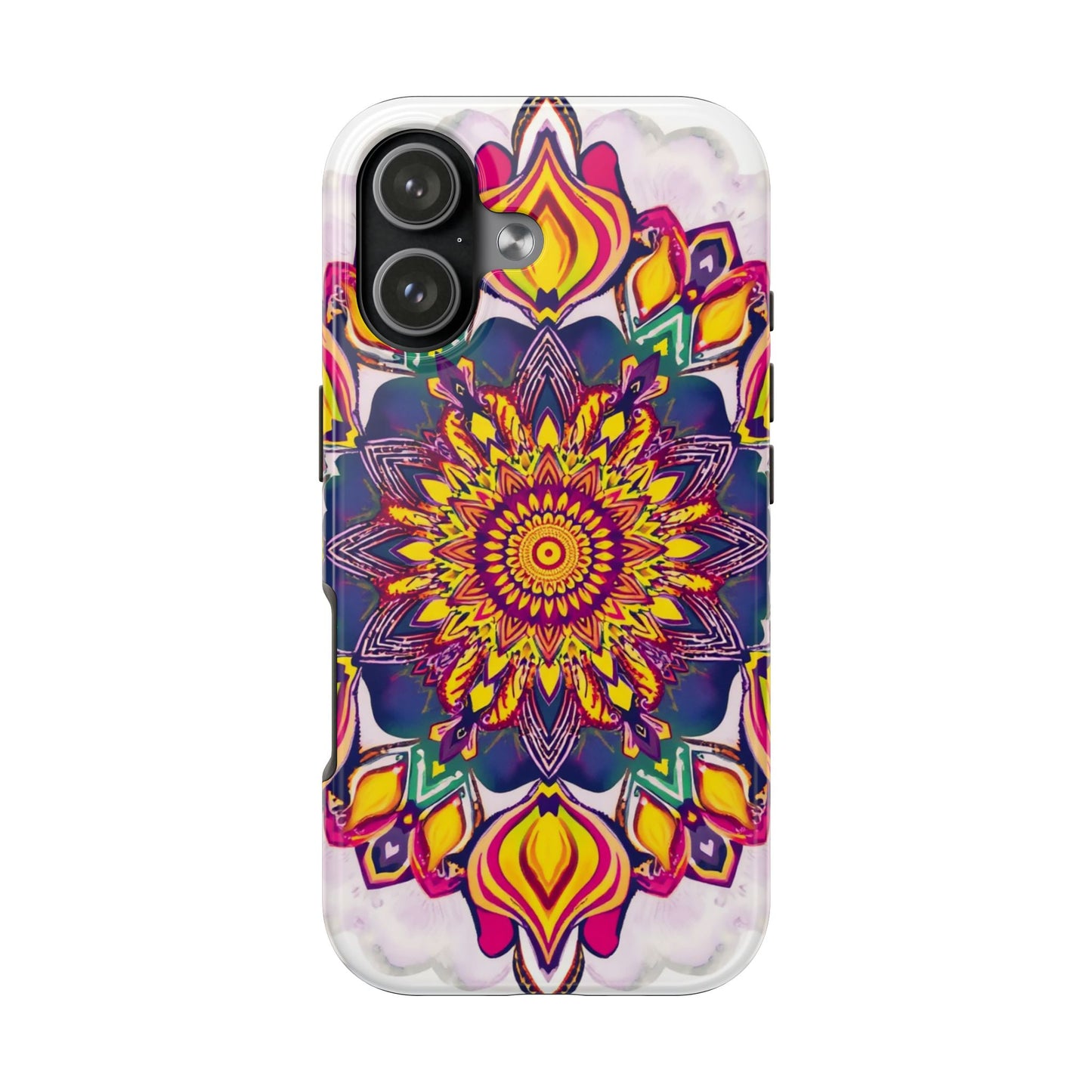 Vibrant Mandala Tough Phone Case - Boho Style Protection - for iPhone