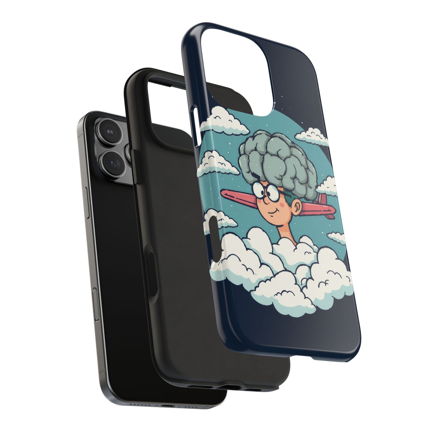 Creative Cloud Phone Case - Quirky Design for Unique Individuals