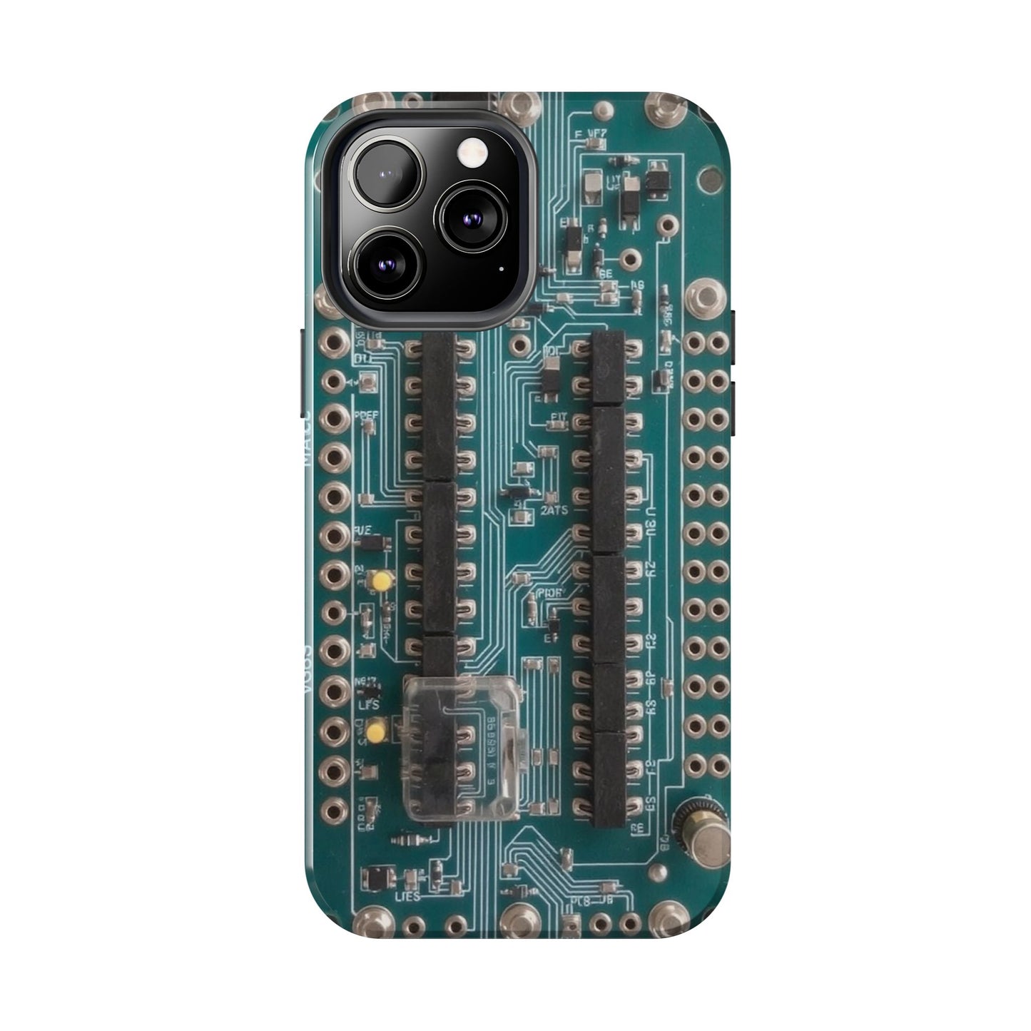 Old Circuits Design Tough Phone Case - for iPhone