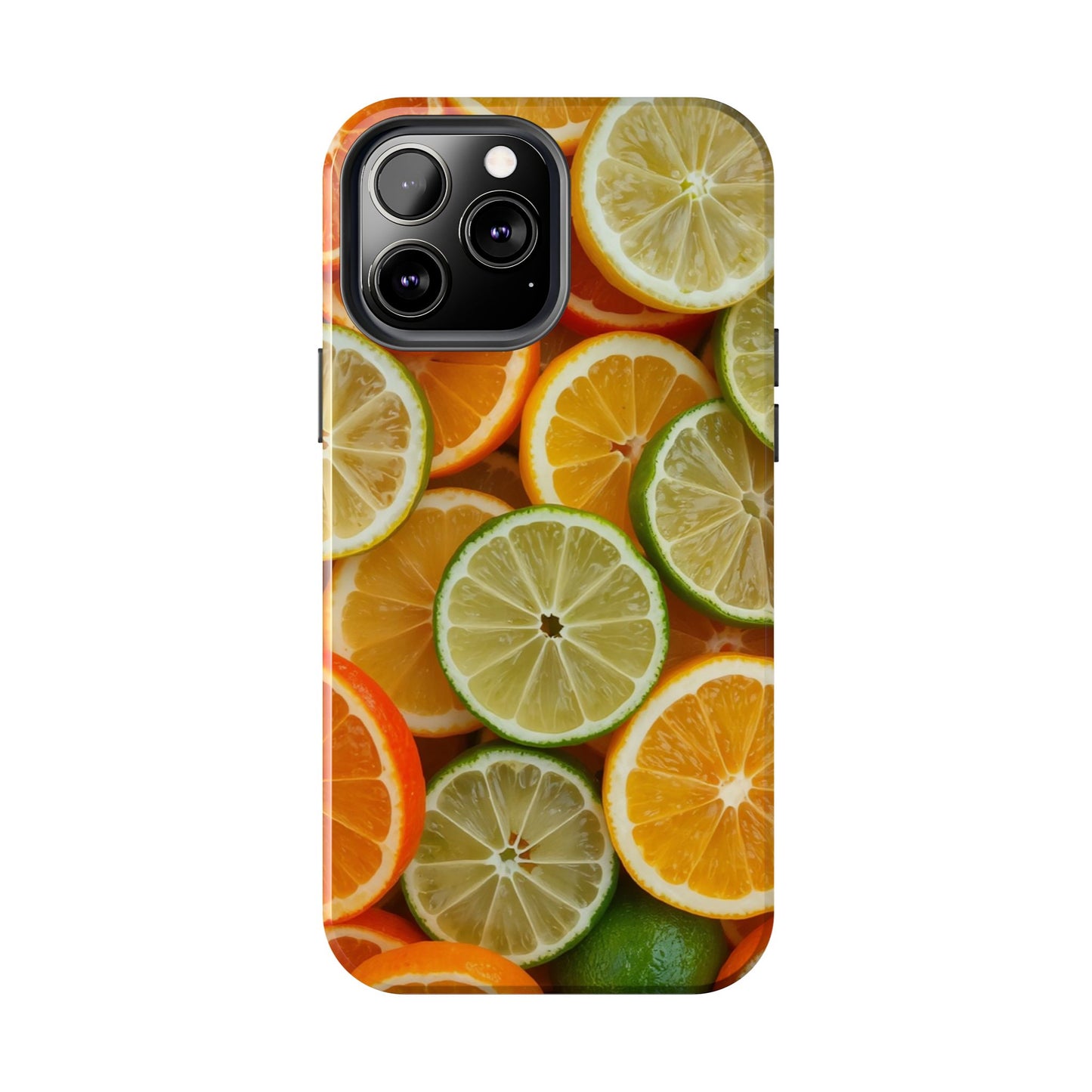 Citrus Slice Tough Phone Case – Vibrant Fruit Design for Summer Fun