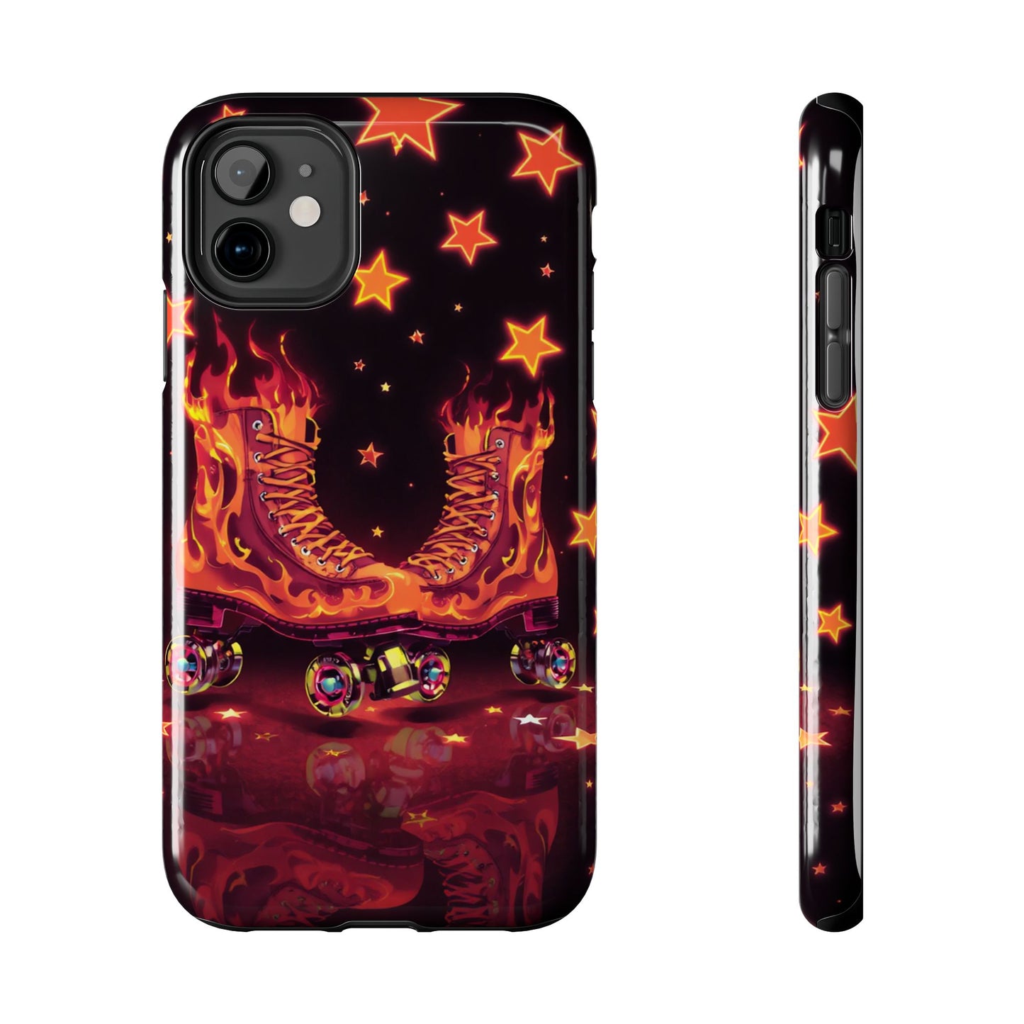 Retro Roller Skates Tough Phone Case - Stylish & Durable