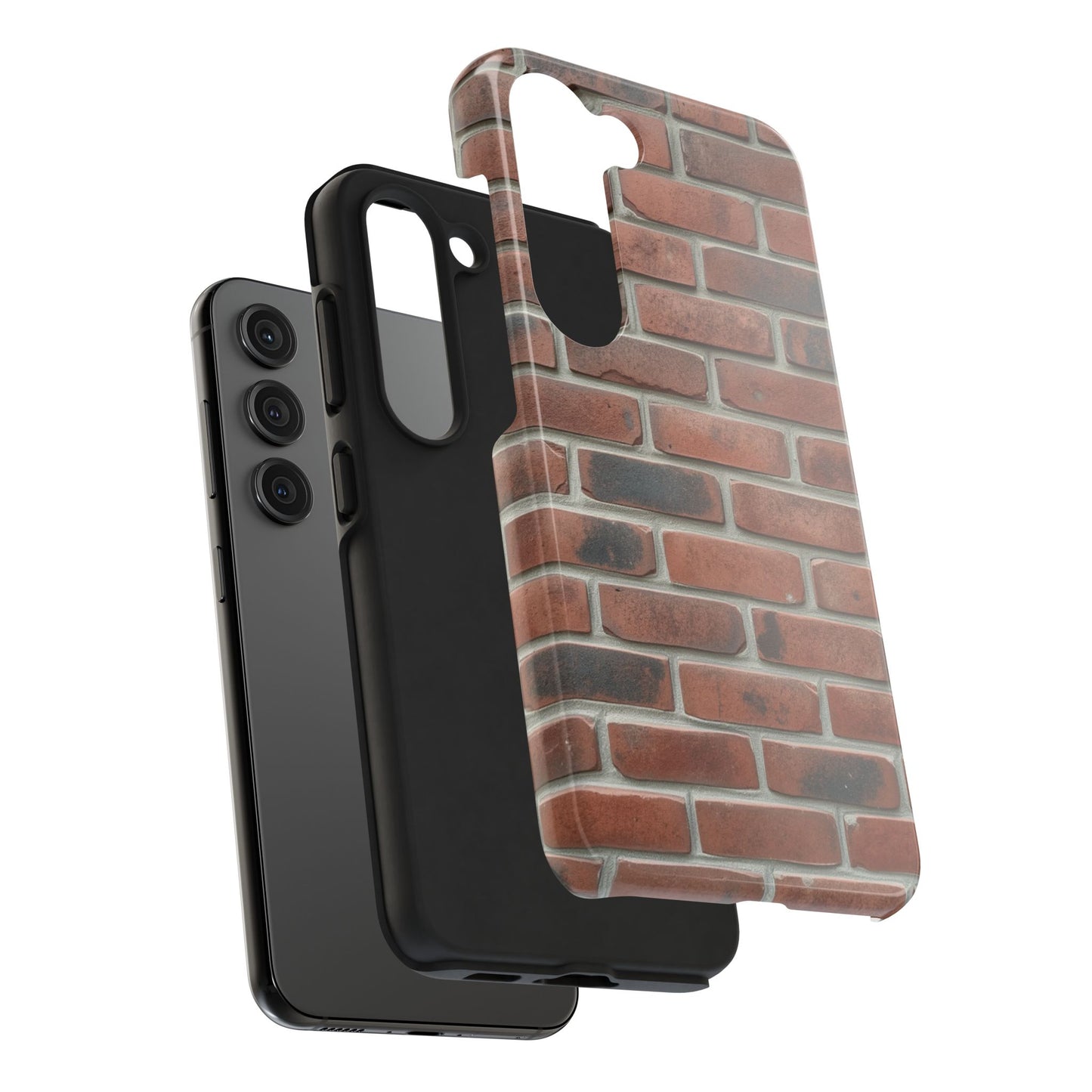 Brick Wall Tough Phone Case - Durable Protection with Urban Style