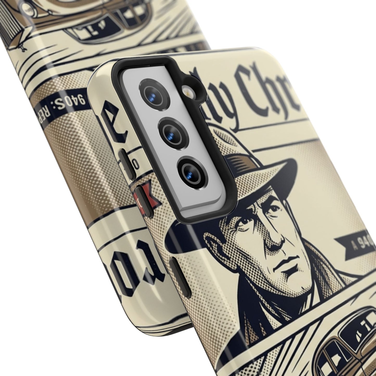 Old Newspaper Tough Phone Case