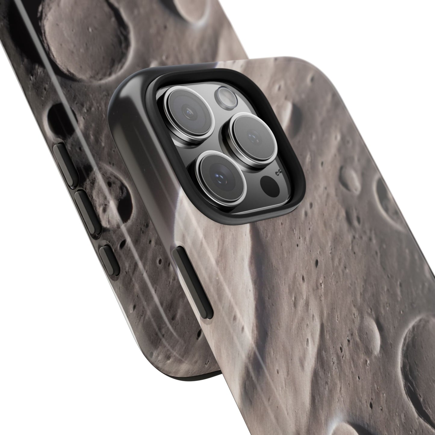 Celestial Moon Surface Tough Phone Case | Durable Space-Themed Design - for iPhone