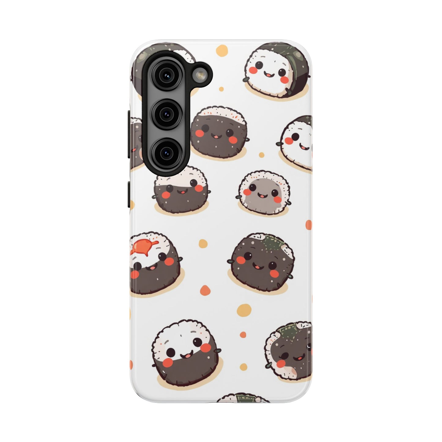 Cute Sushi Tough Phone Case - Kawaii Design for Food Lovers