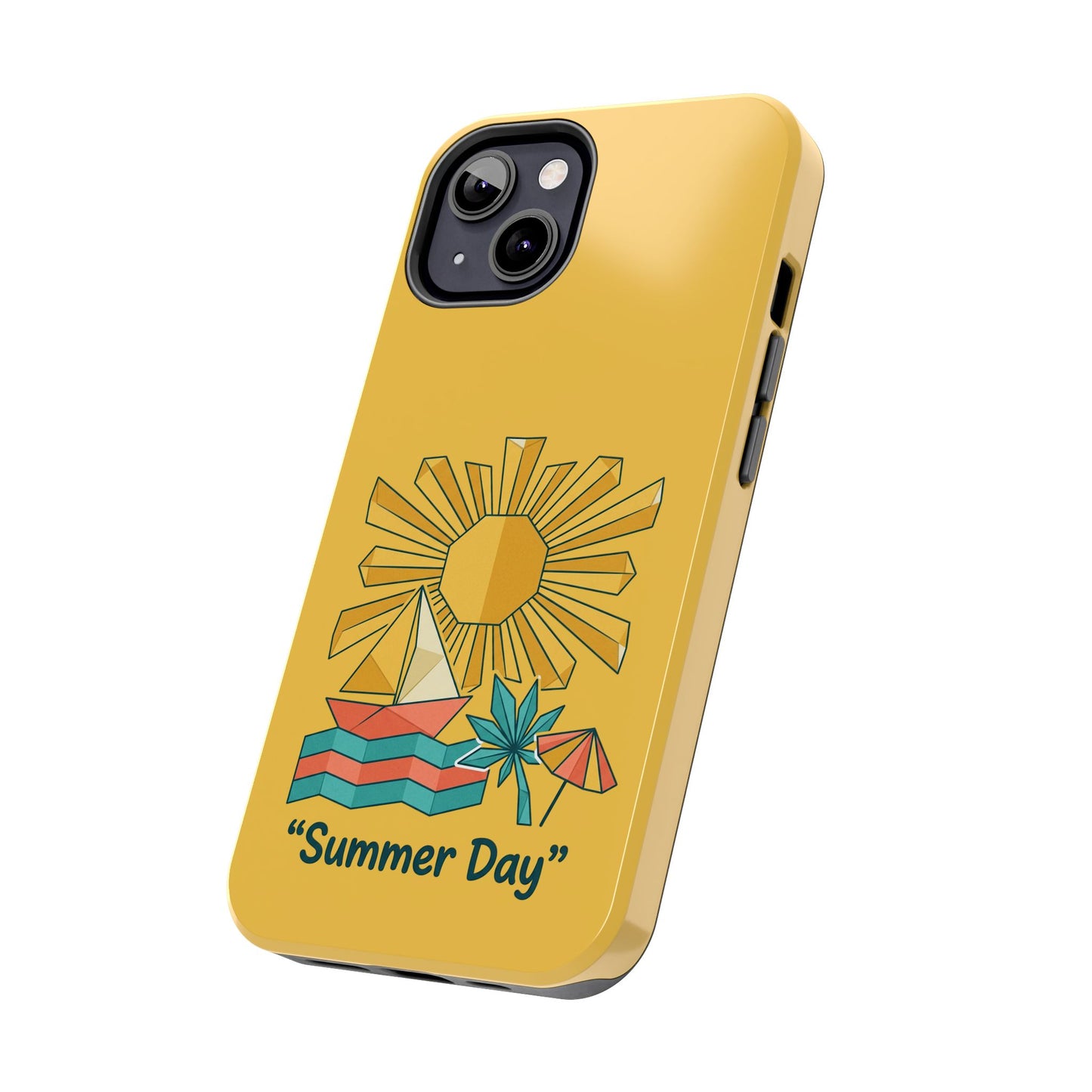 Summer Day Origami iPhone Case — Tough Protective Cover