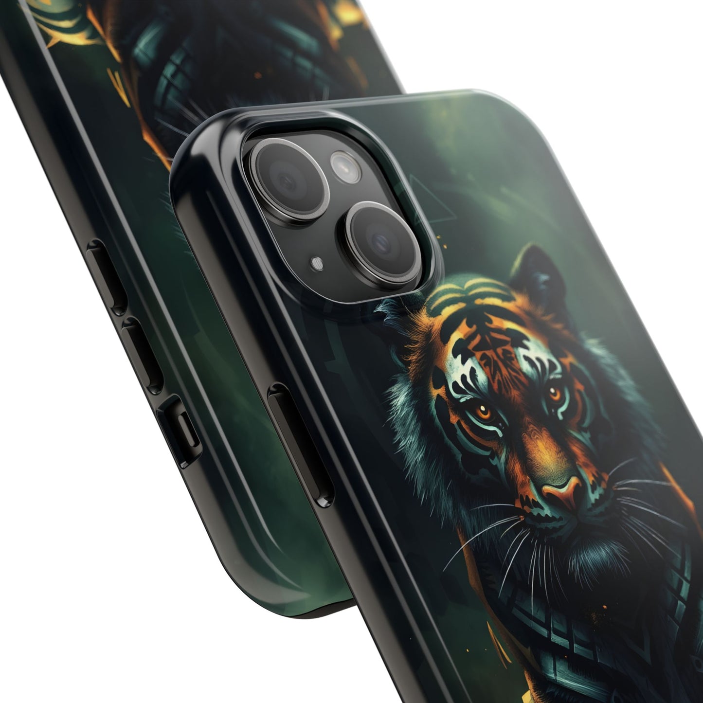 Fierce Mystical Tiger Tough Phone Case | Durable Protection for Nature Lovers - for iPhone