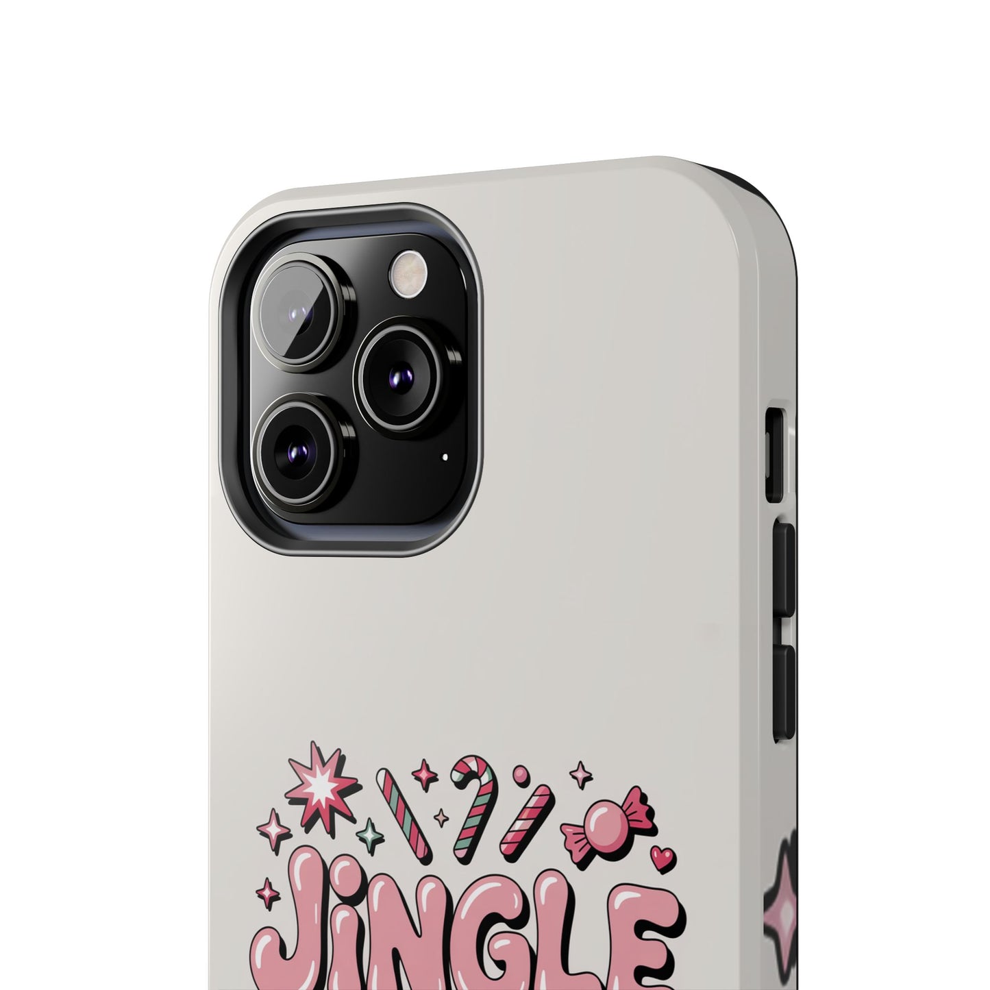 Jingle Babe Tough Phone Case - Festive Holiday Protection for Your iPhone
