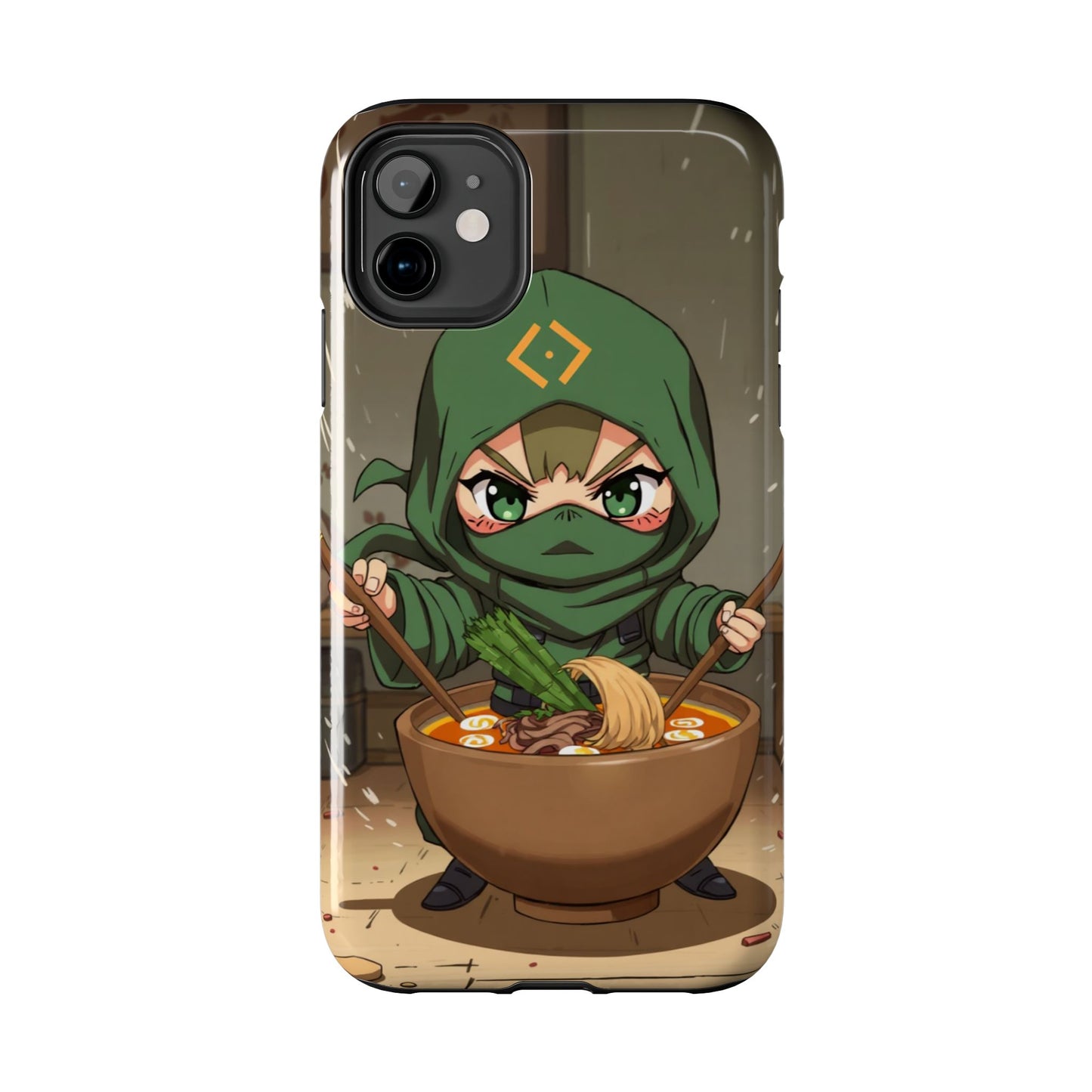 Ninja Chef Tough Phone Case - Fun & Durable Design for Foodies