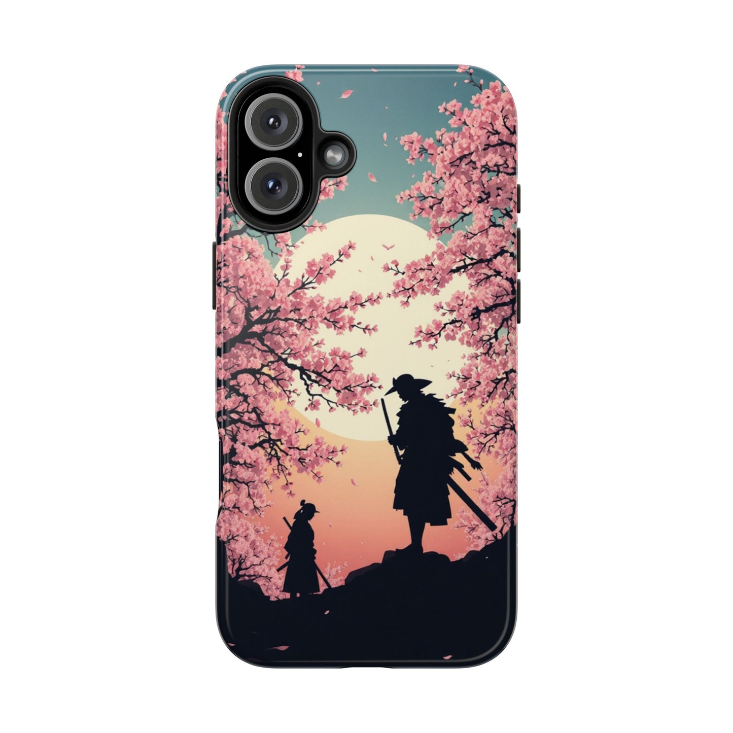 Cherry Blossom Samurai Tough Phone Case