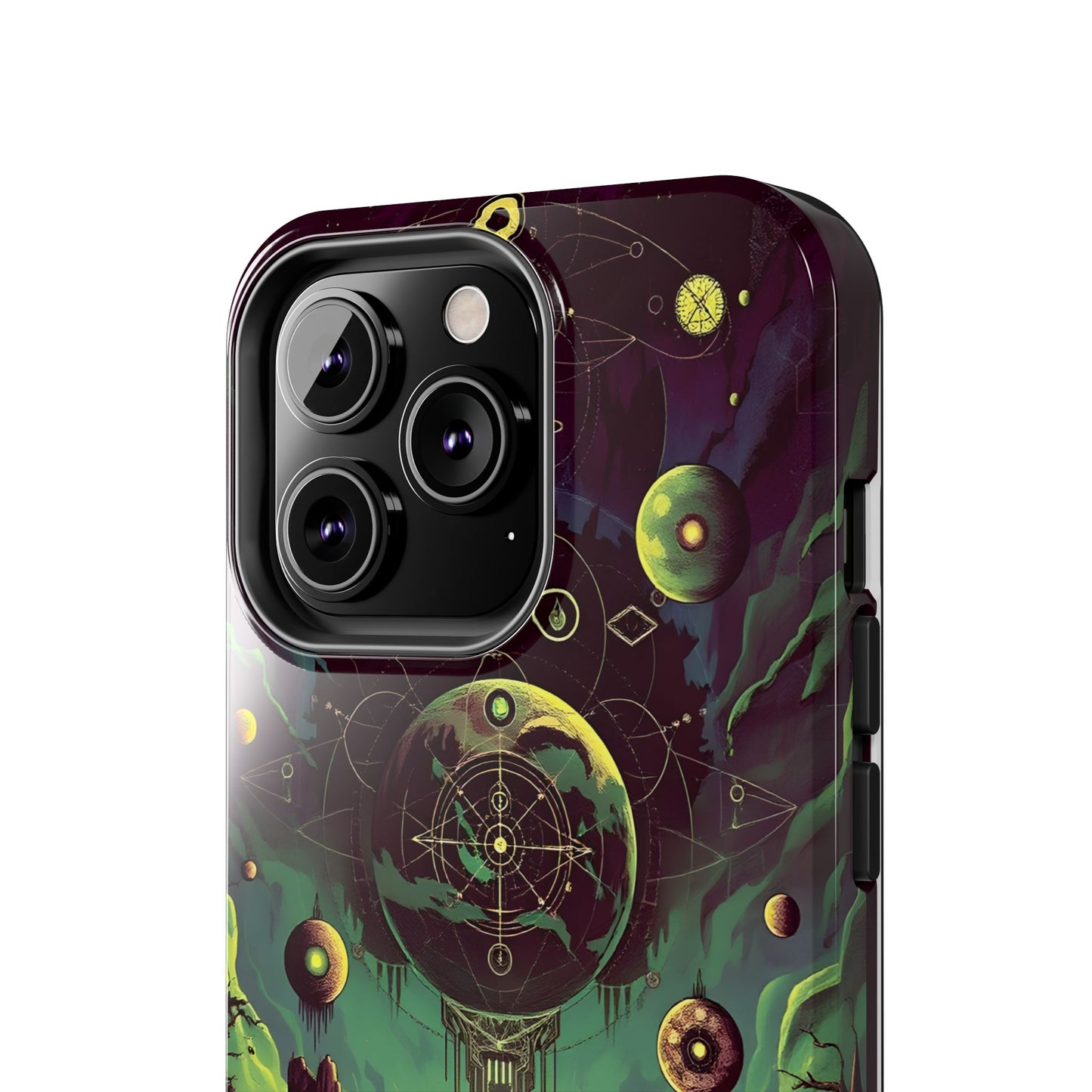 Cosmic Adventure Tough Phone Case - Galaxy Design for Space Enthusiasts - for iPhone