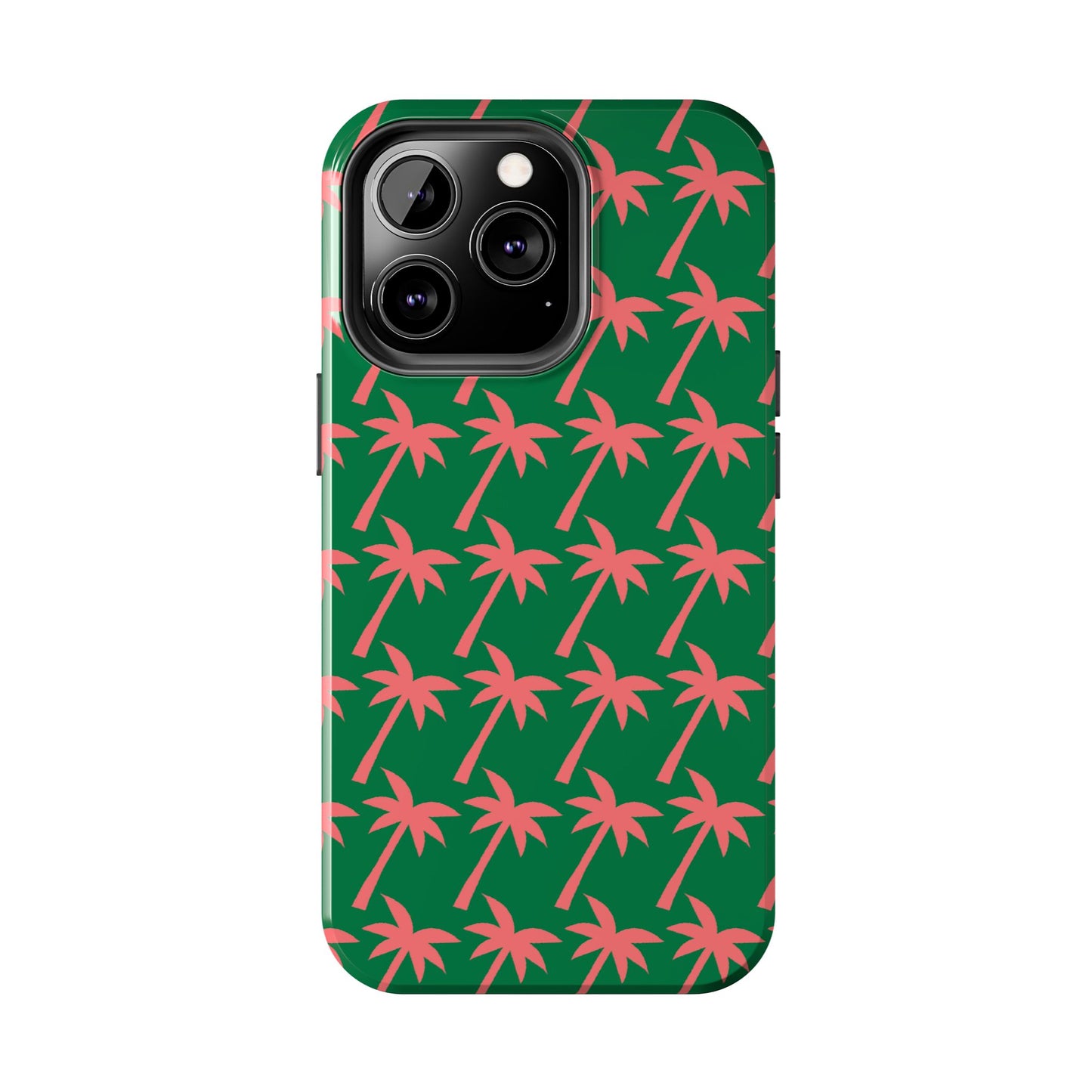 Tropical Palm Pattern for Beach Lovers - Tough Phone Case - for iPhone
