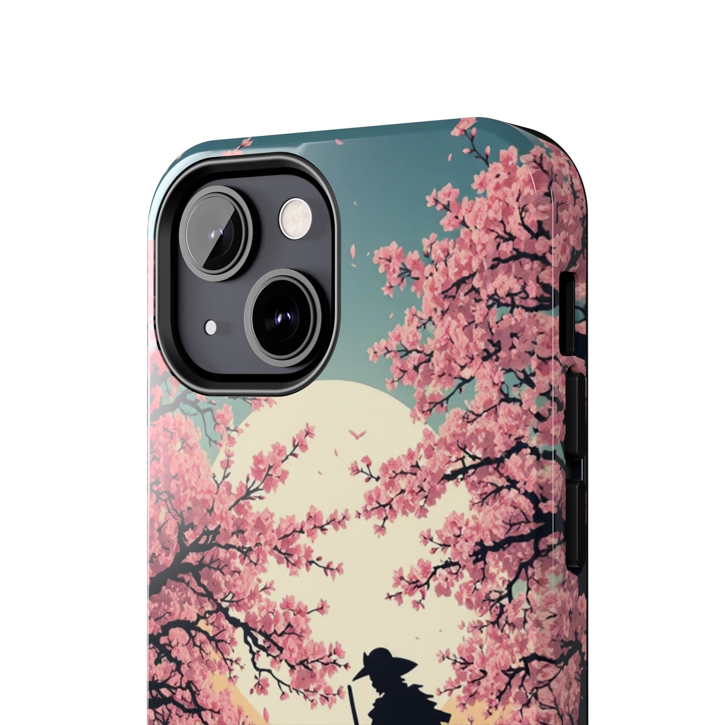 Cherry Blossom Samurai Tough Phone Case