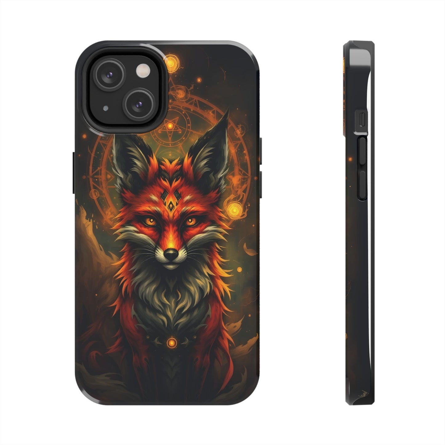 Mystical Fox Tough Phone Case - Durable Protection with Enchanting Design - for iPhone