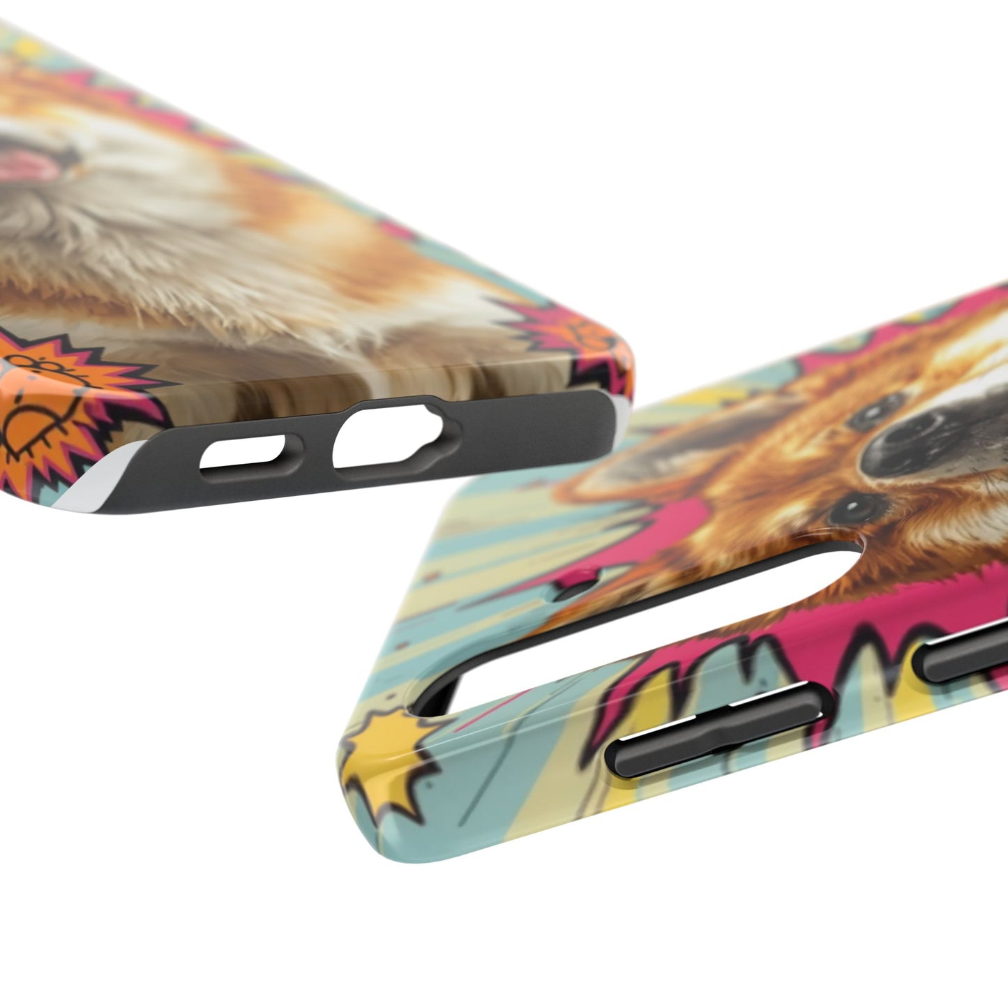 Playful Dog Tough Phone Case - Durable & Stylish Pet Lover Gift