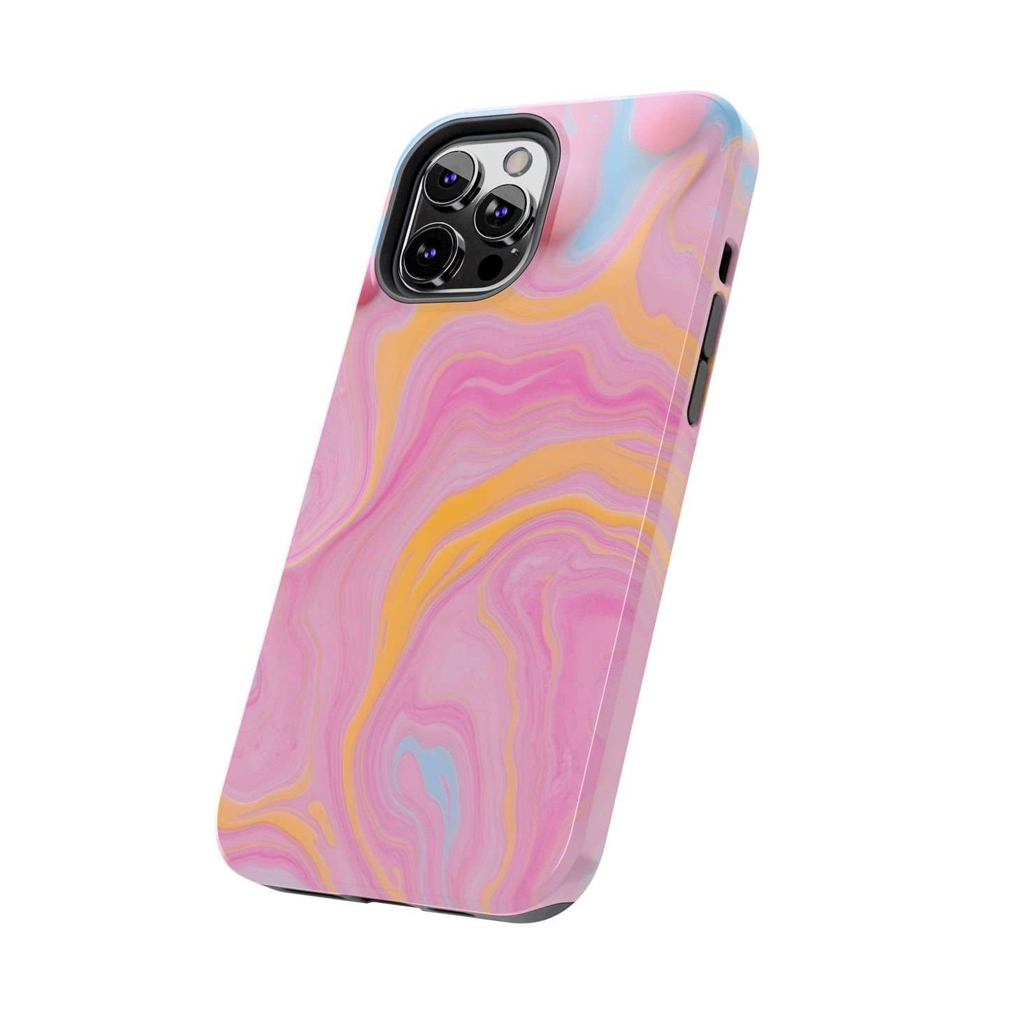 Liquid Candy Abstract Tough Phone Case - Durable Protection with Artistic Design - for iPhone