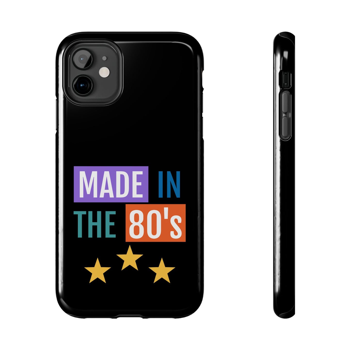80's Retro Tough Phone Case - Made in the 80's Design