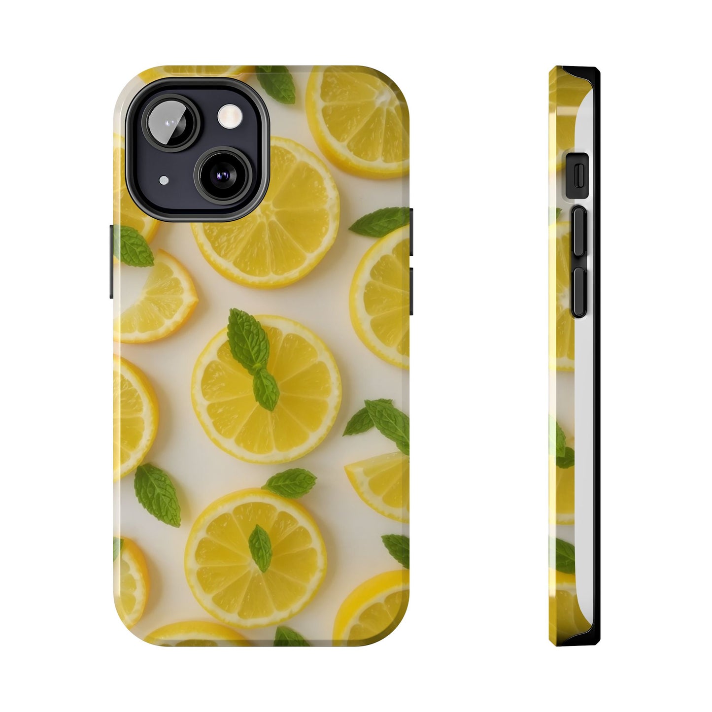Fresh Lemons Slices - Tough Phone Case - for iPhone