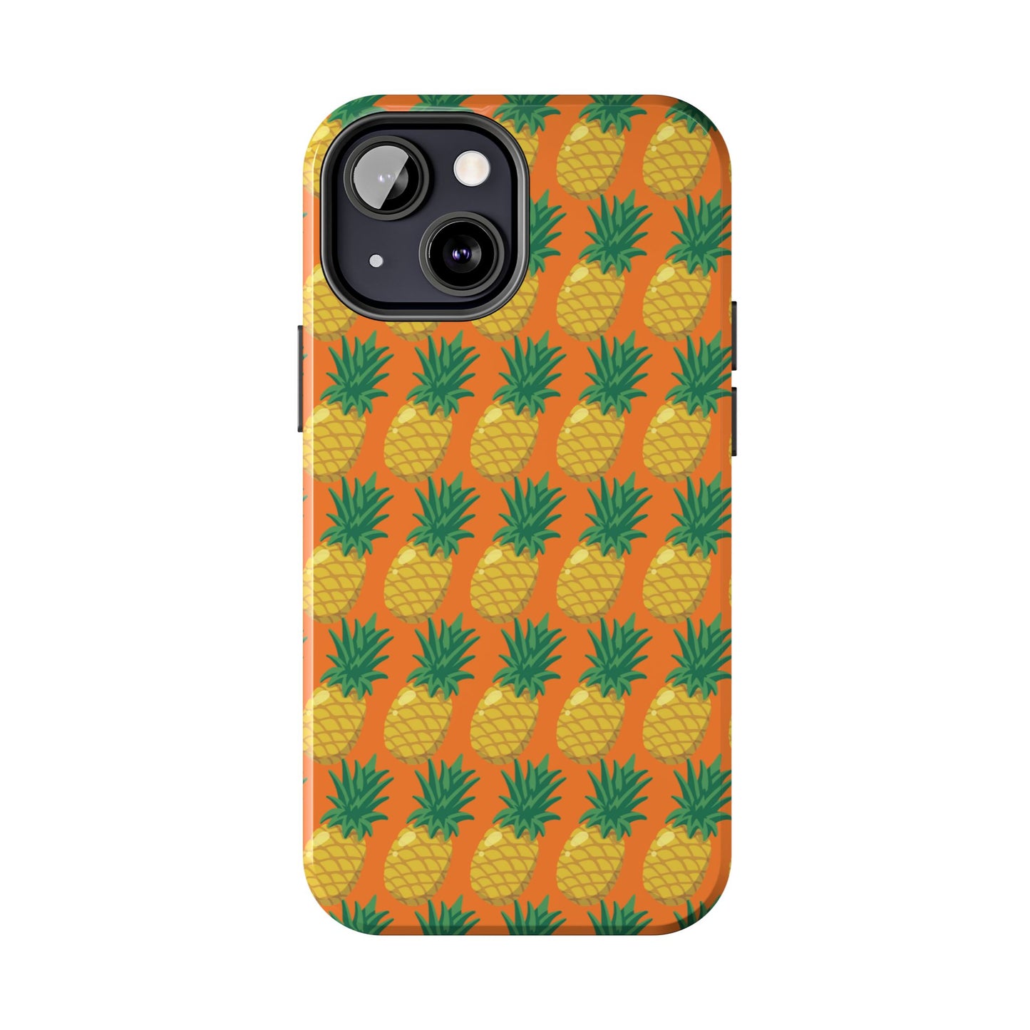 Tough Pineapple Phone Case - Vibrant Tropical Design for Summer Vibes - for iPhone