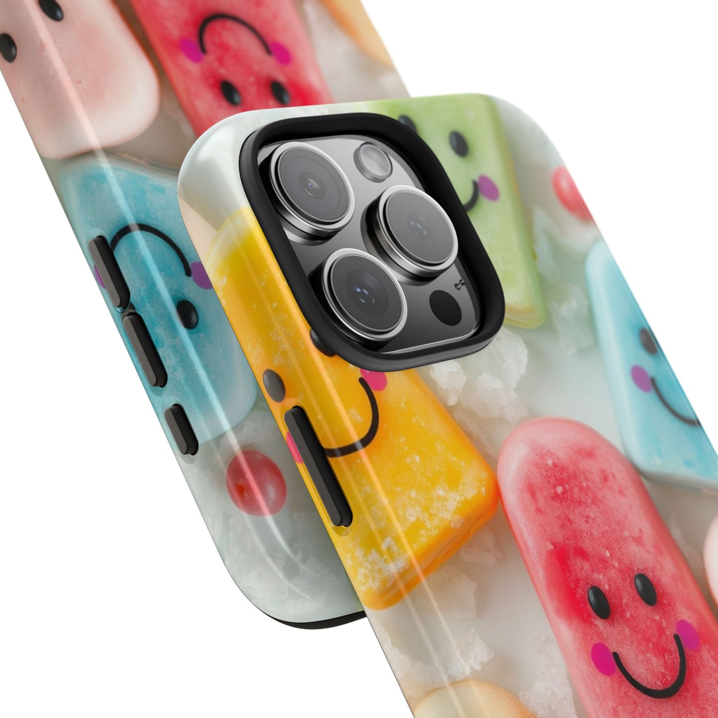 Cute Smile Popsicle Tough Phone Case - Fun Protection for Your Device