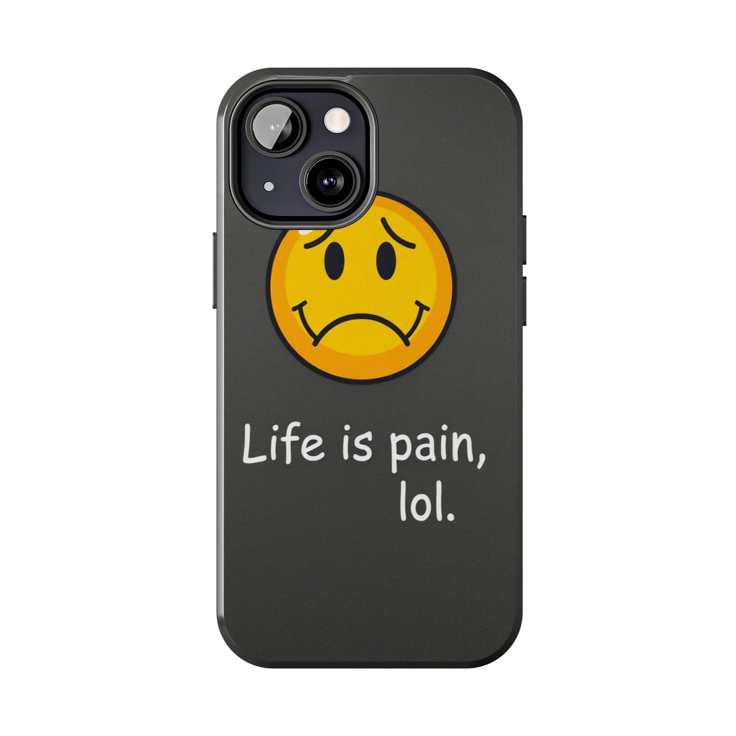 Life is Pain Tough Phone Case - Trendy Design for Smartphone Protection