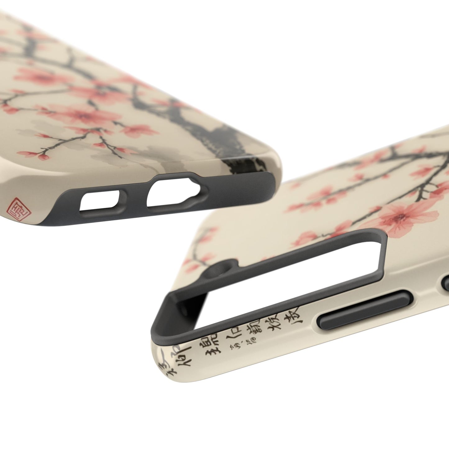 Cherry Blossom Tough Phone Case - Stylish Protection for Nature Lovers