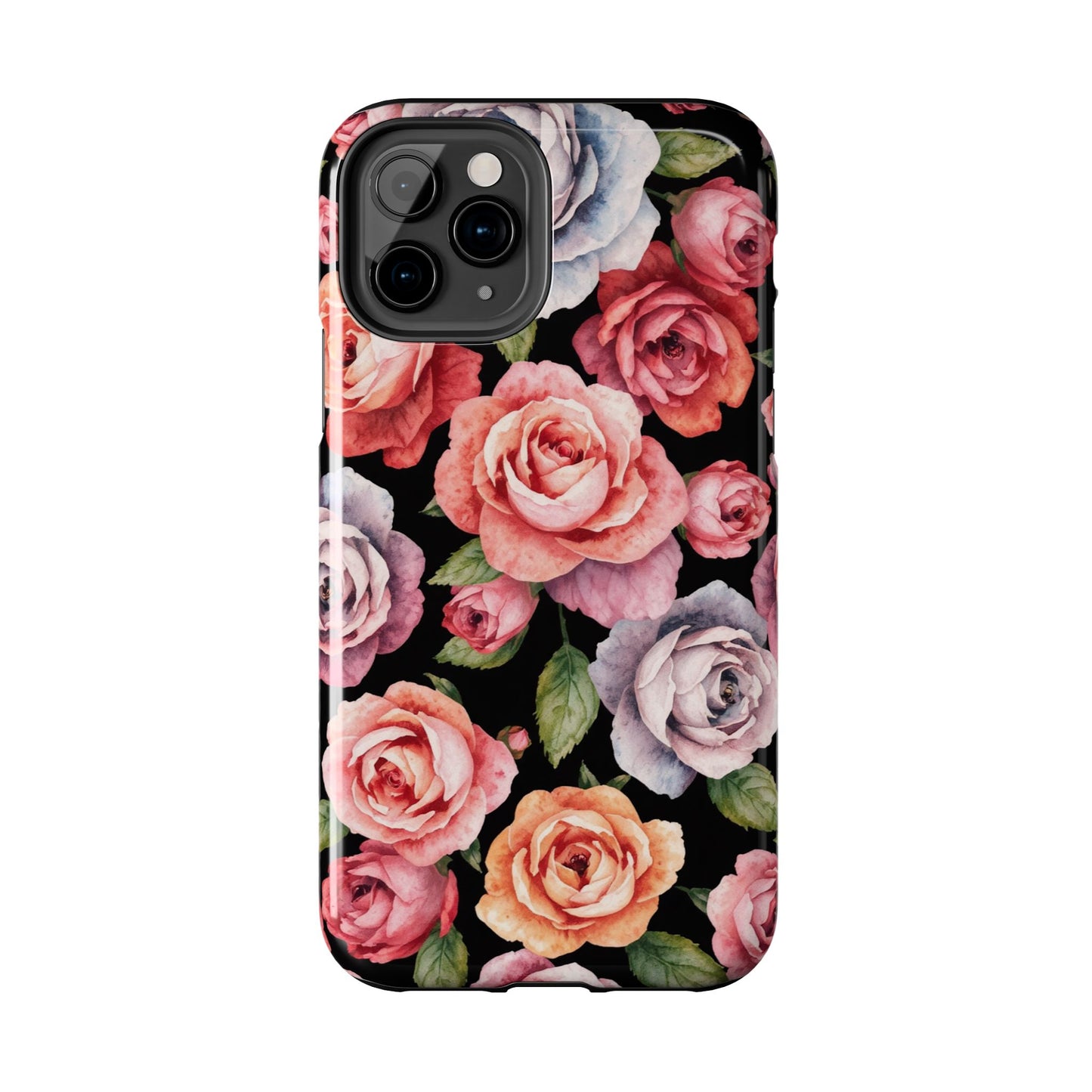 Elegant Floral Tough Phone Case - Perfect for Nature Lovers - for iPhone