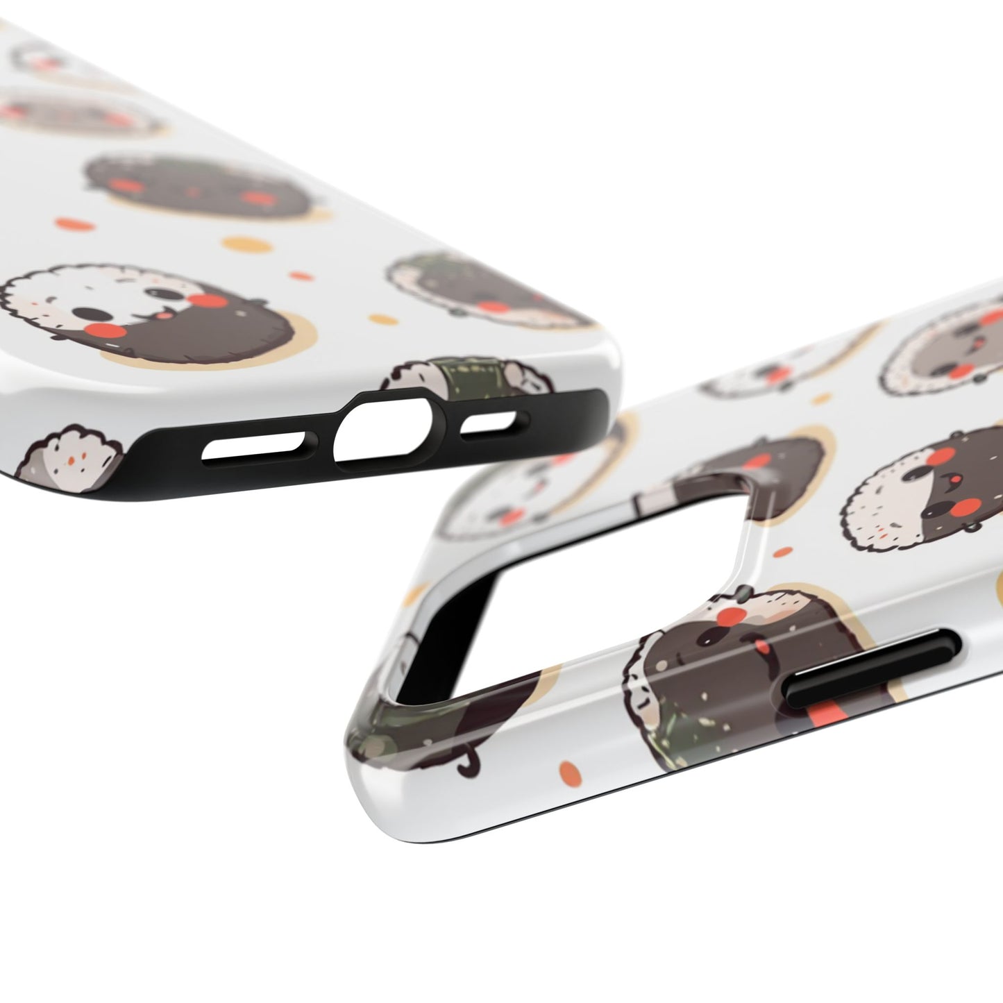 Cute Sushi Tough Phone Case - Kawaii Design for Food Lovers