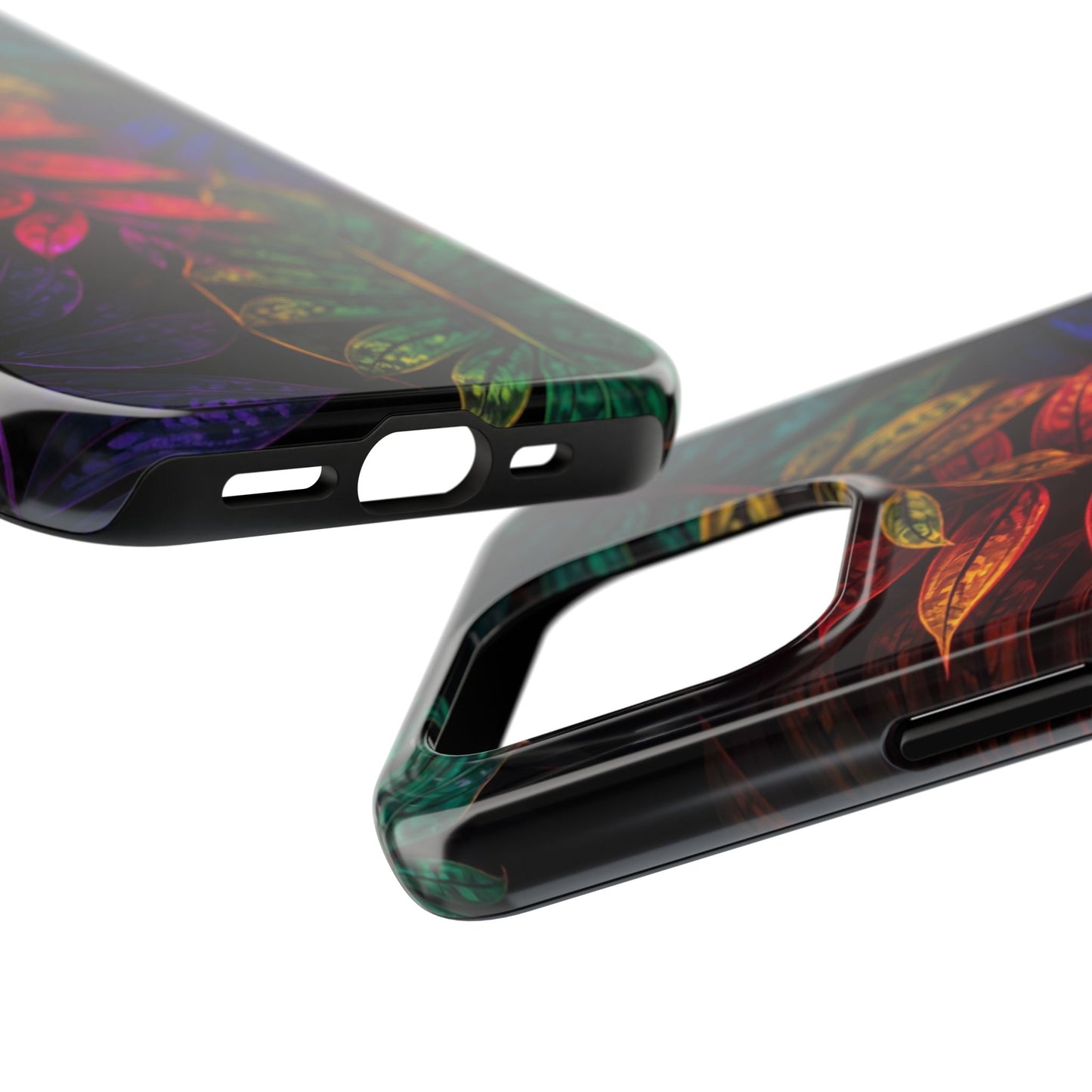 Vibrant Tropical Leaf Tough Phone Case
