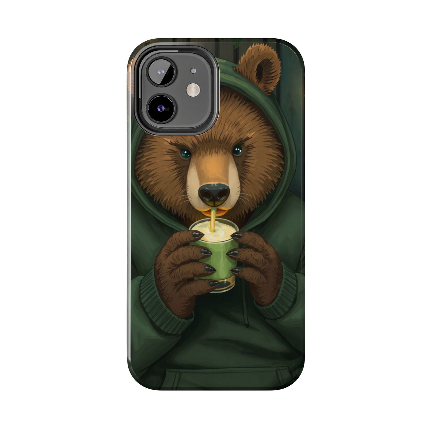 Cute Bear Phone Case – Tough and Stylish Protection for Animal Lovers