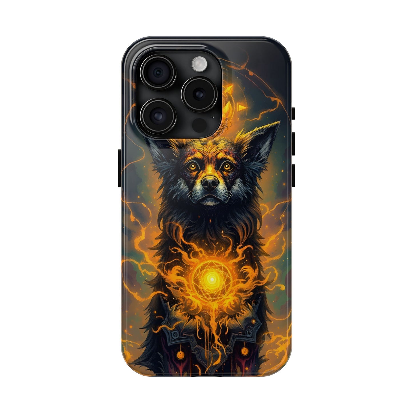 Mystical Dog of Light - Tough Phone Case - Durable Protection with Inspired Artwork - for iPhone