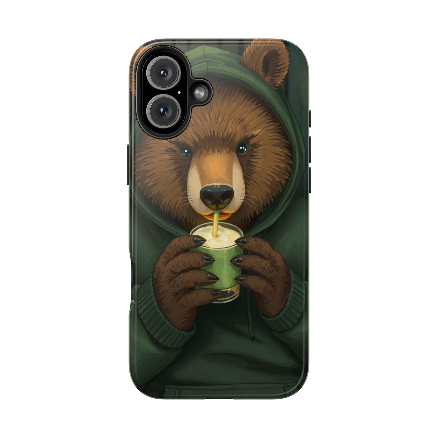 Cute Bear Phone Case – Tough and Stylish Protection for Animal Lovers