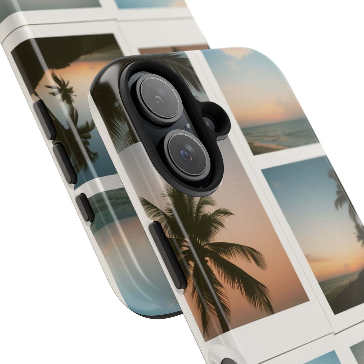 Tropical Sunset Tough Phone Case - Beach Vibes for Summer Adventures